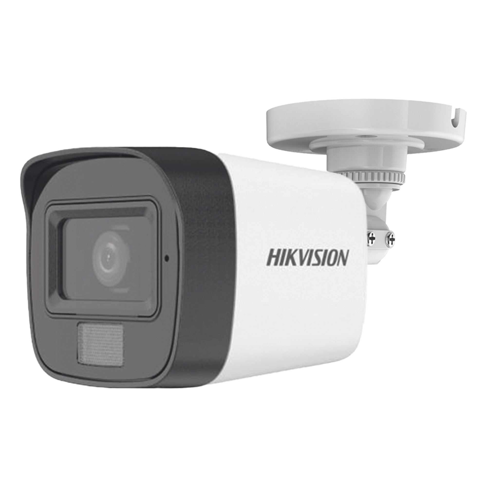 Cámara Bala TURBOHD / 2 Megapixel / Dual Light IR 30 m (98.4 ft) + Luz Blanca 20 m (65.6 ft) / Micrófono Integrado / Gran Angular 101° / IP67 / 4 Tecnologías — HIKVISION · SKU DS-2CE16D0T-LFS