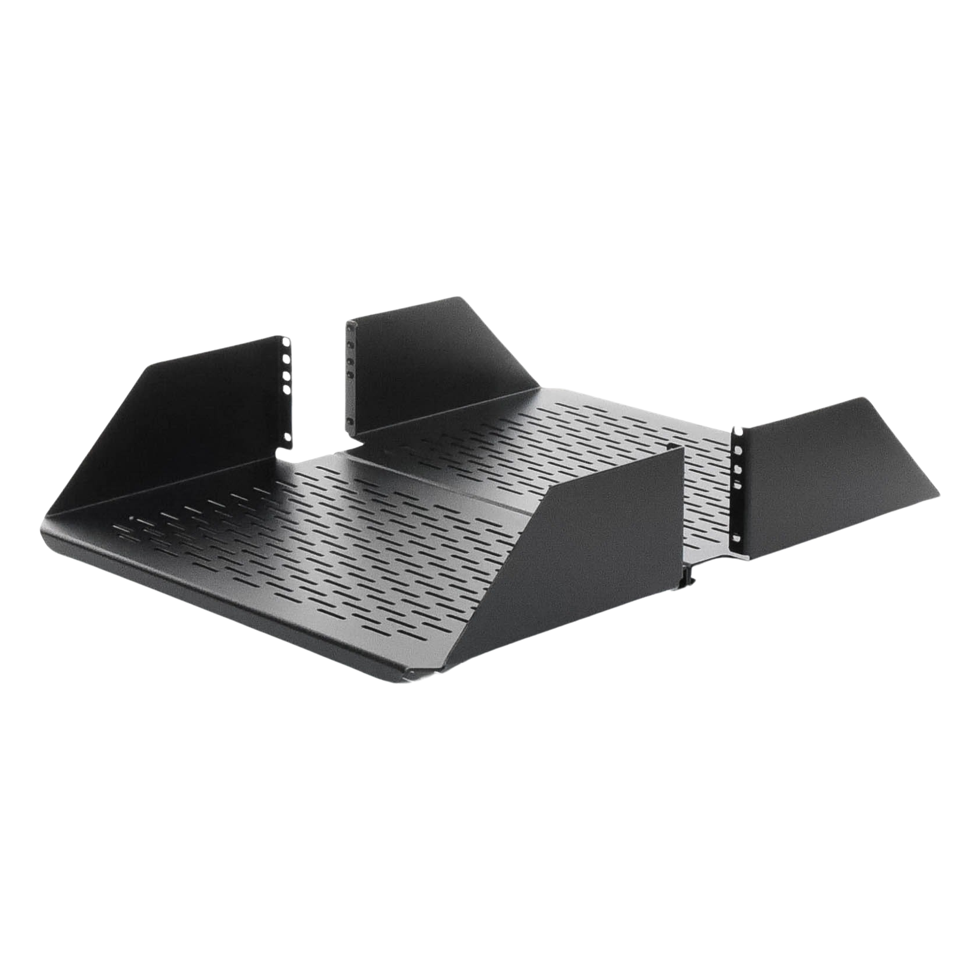 Charola para Rack 19in / Ventilada / 3UR / 136 kg (300 lbs) / Aluminio / 635 mm (25.0') de Profundidad