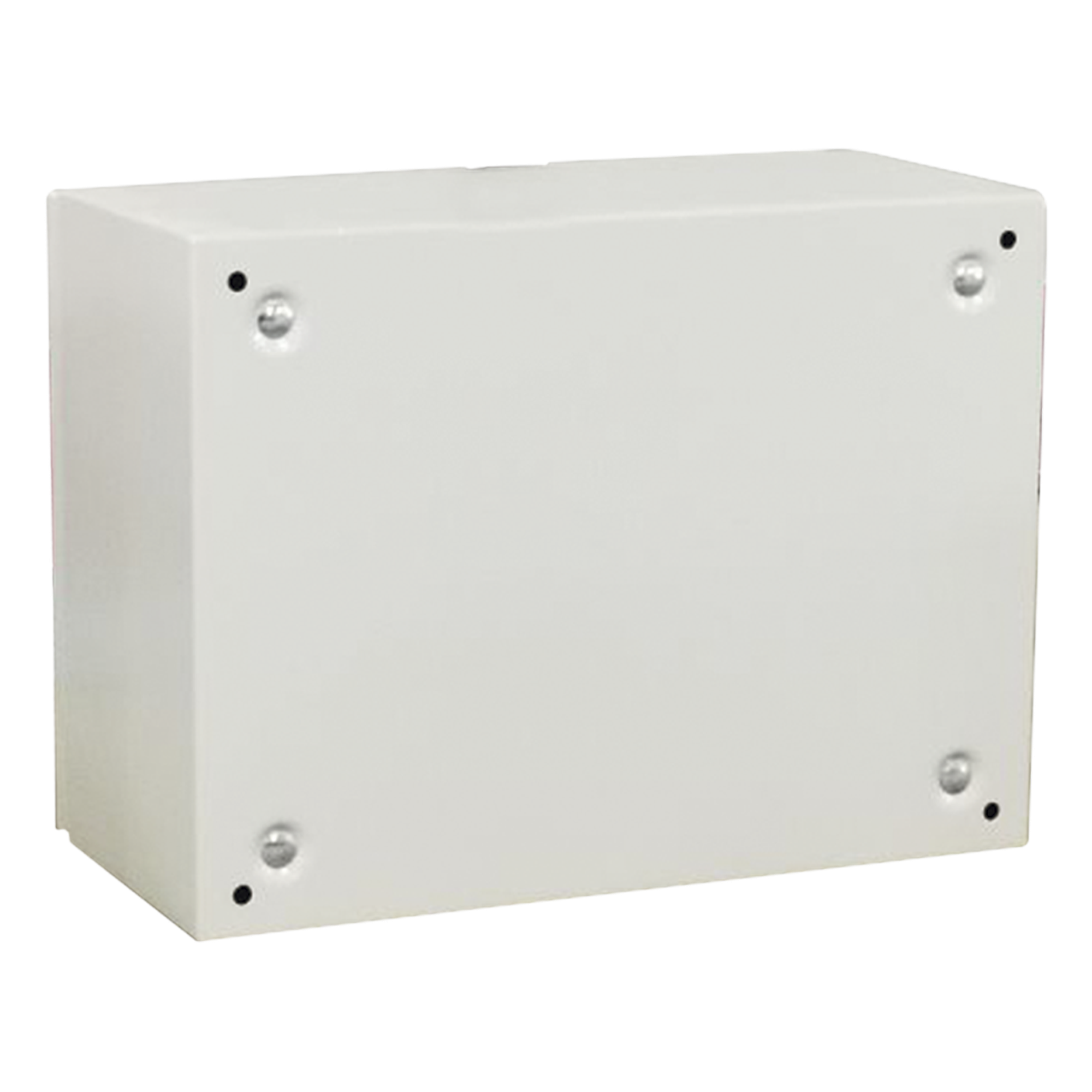 Gabinete de Acero / IP66 / IK10 / 400 x 300 x 300 mm / Carga 40 kg / Placa Trasera Metálica 2 mm / Cerradura con Llave