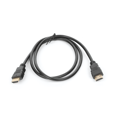 Cable HDMI de 1 Metro (3.28 pies) (High Speed) / Resolución 4K / Soporta Canal de Retorno de Audio (ARC)/ Soporta 3D / Blindado para Reducir Interferencia / Chapado en Oro / Alta Resistencia y Durabilidad.