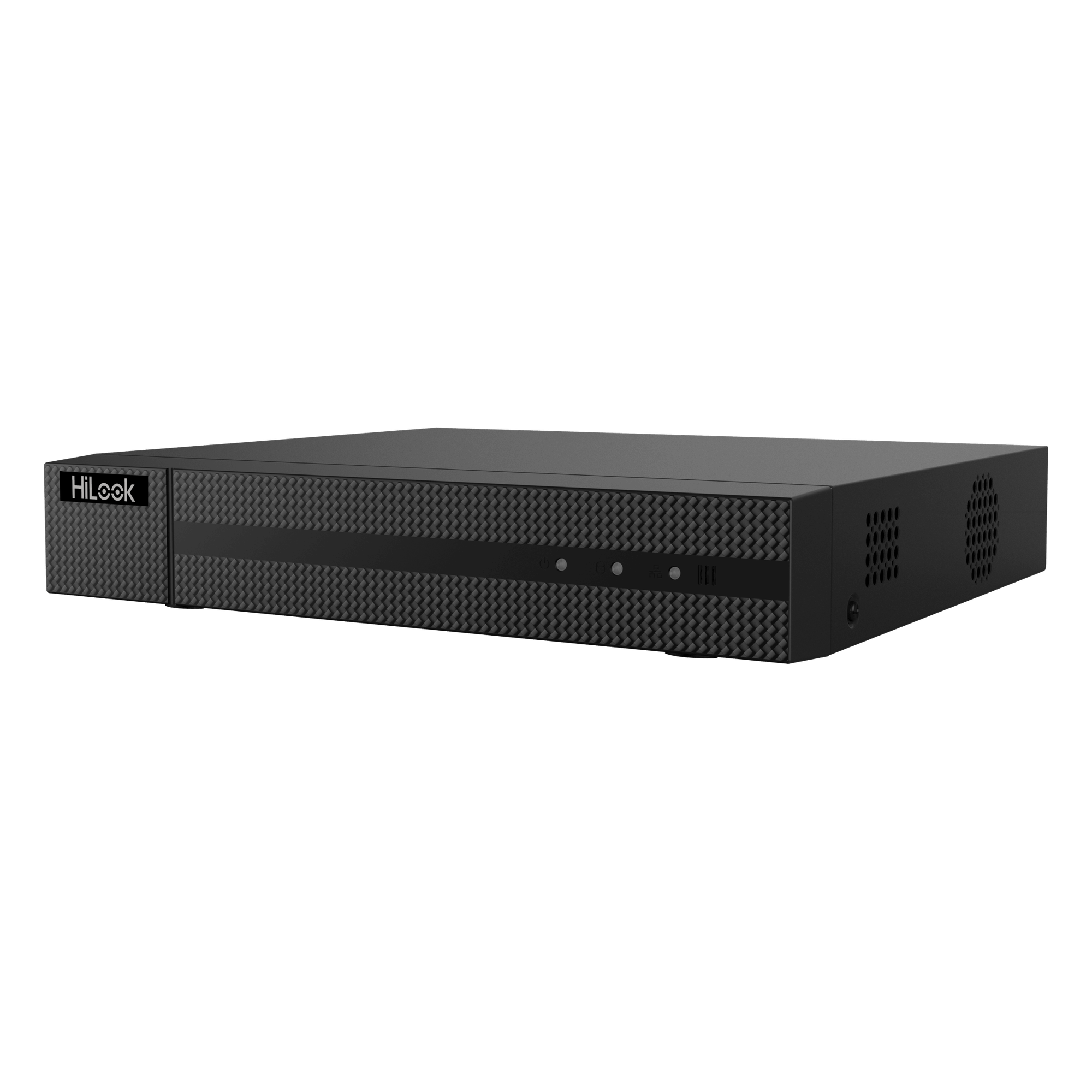 DVR Híbrido / 8 Canales Combinados / 4 Canales TurboHD + 4 Canales IP / 8 Megapixel (4K) / H.265+ / Audio Bidireccional / 1 Bahía HDD / AcuSense Lite — HiLook by HIKVISION · SKU DVR-204U-M1/T