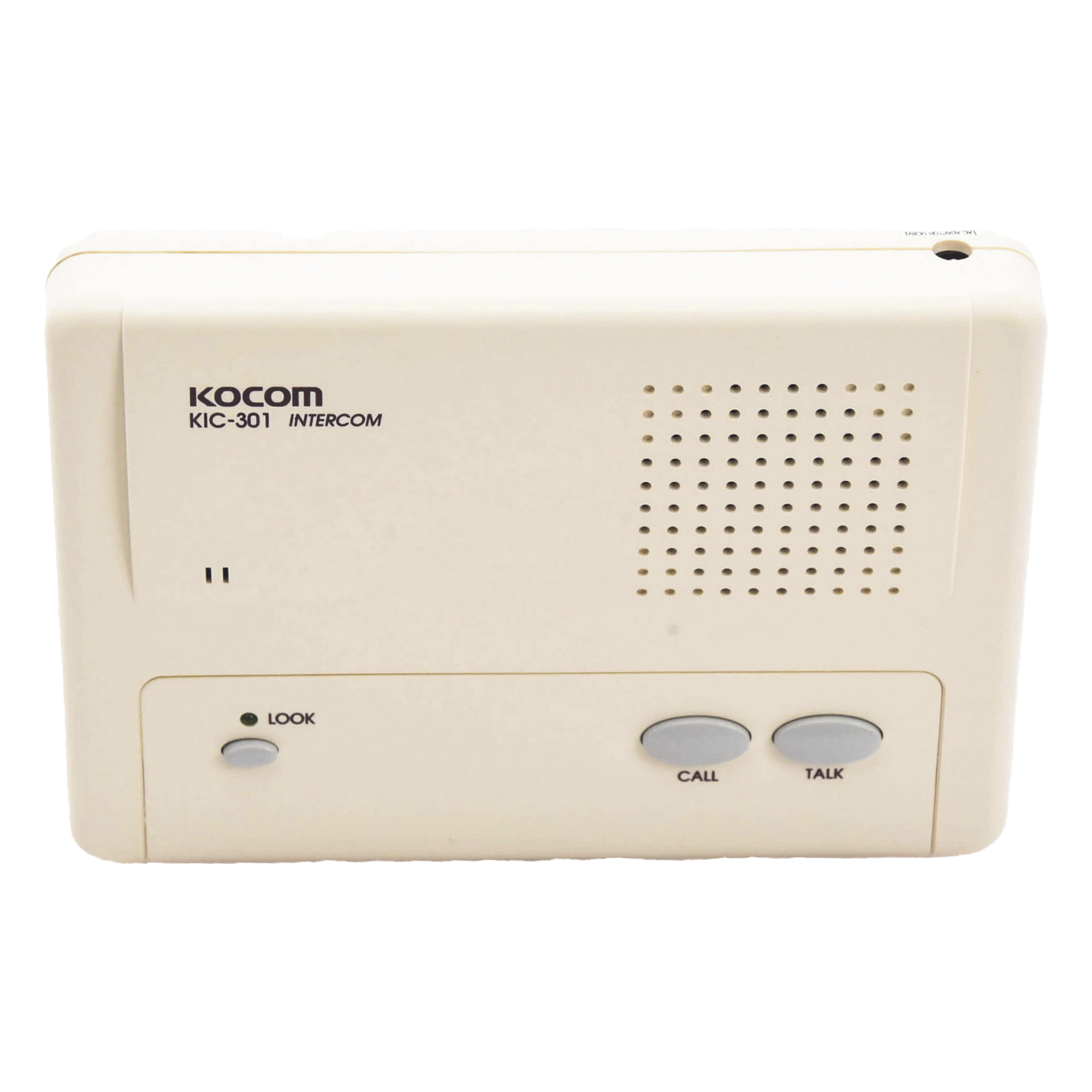 Intercomunicador Manos Libres / 1 Extensión / Alcance 200 m (656.2 ft) / Cable 2 Hilos / Montaje en Pared