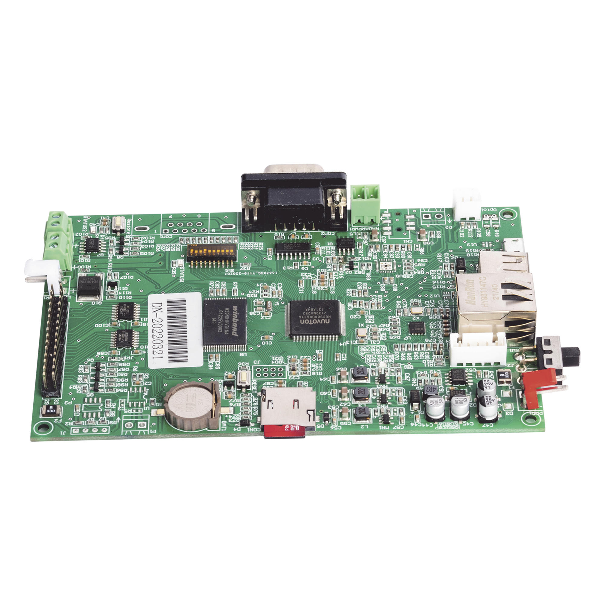 Tarjeta de Control para Radar de Velocidad / TCP/IP / Conversión Ethernet a Serie 10/100M / Precisión ±1 mph / K-Band 24.150 GHz / Rango -20°C a +70°C — ACCESSPRO · SKU RADAR-BOARD-IP