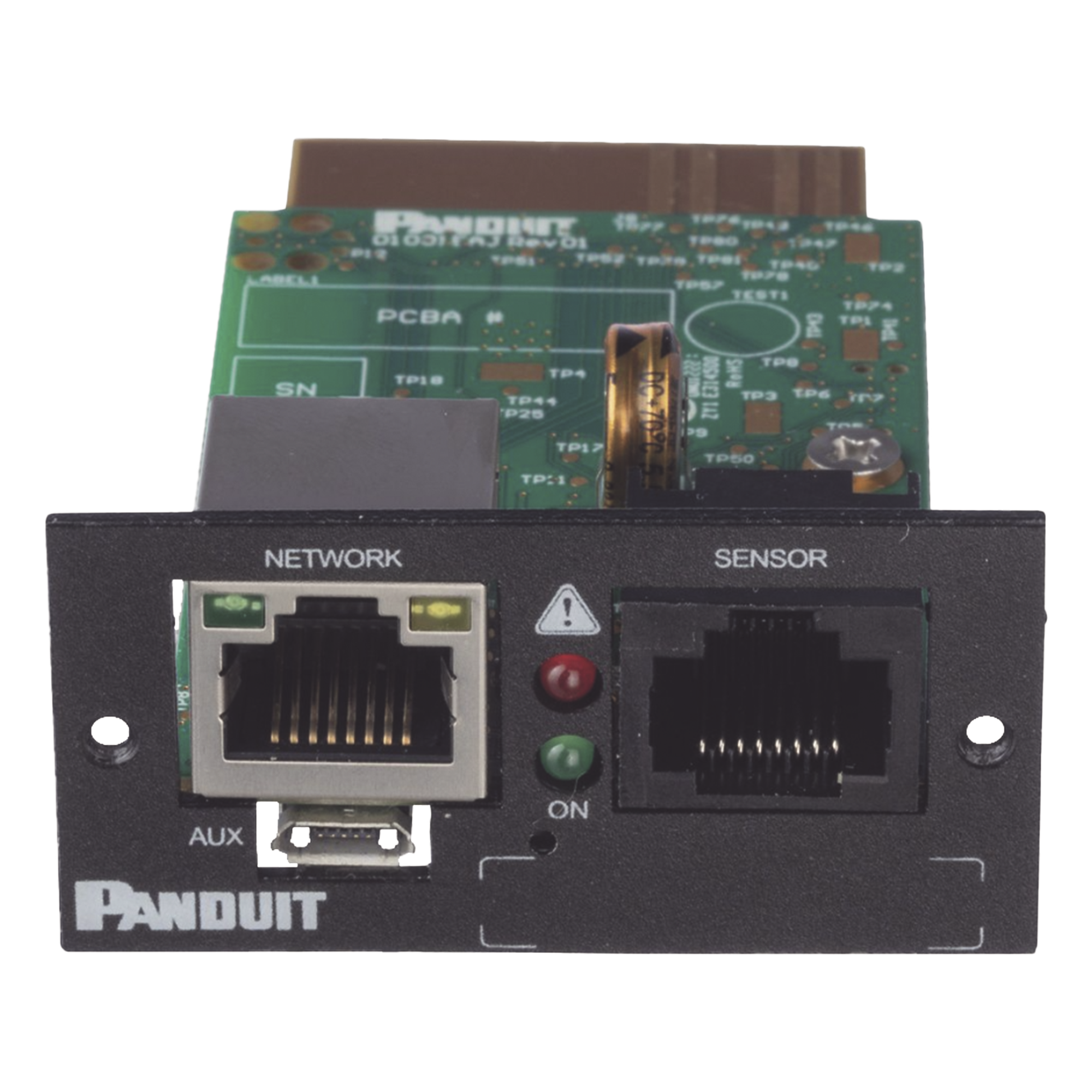 Tarjeta de Red para UPS / Puerto 10/100/1000 Base-T / Wi-Fi / Gestión Remota / IPv4/IPv6 / SNMP v1/v3 — PANDUIT · SKU UNCP01