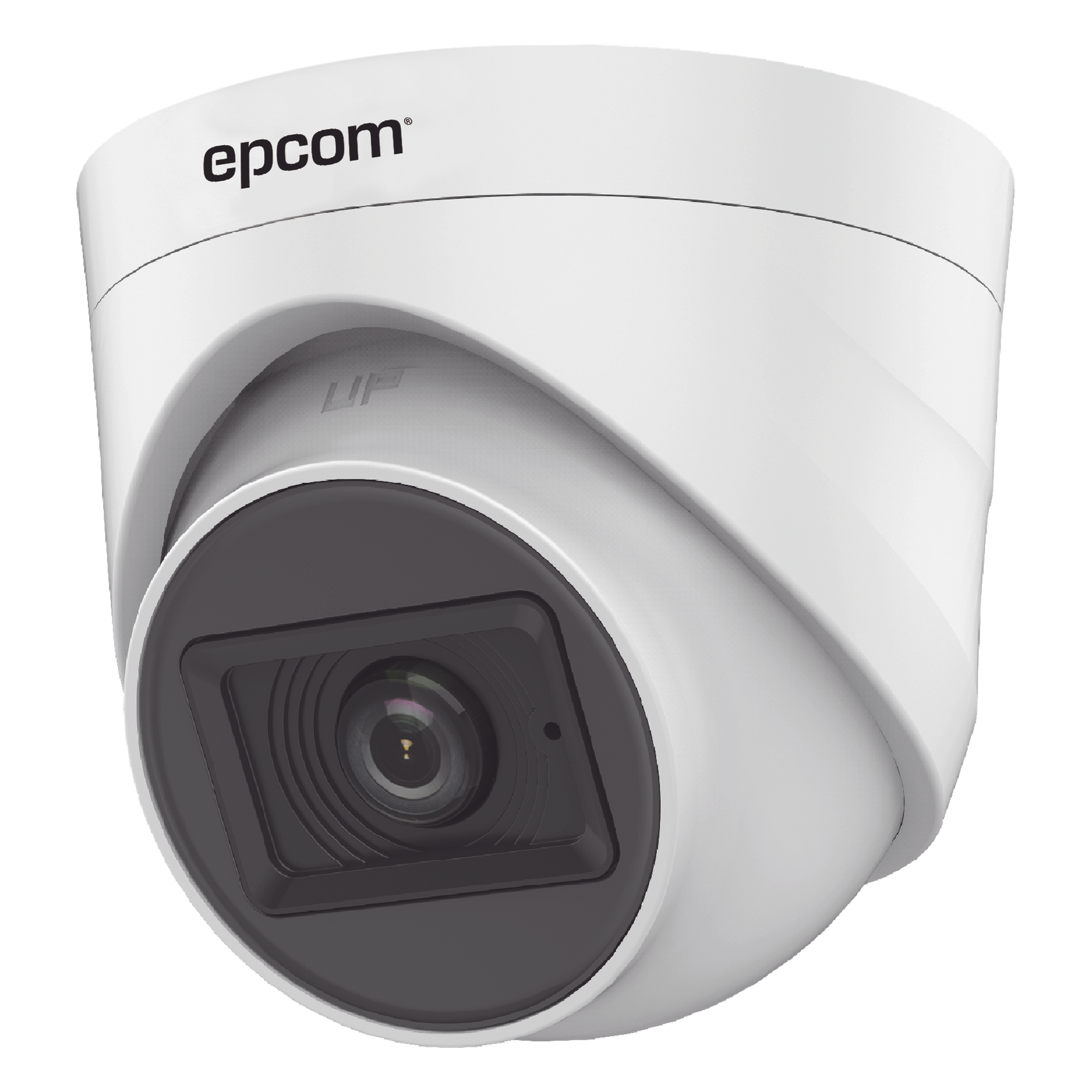Cámara Domo TURBOHD / 2 Megapixel / Gran Angular 106.4° / IR 20 m (65.6 ft) / Audio por Coaxitron / Interior / 4 Tecnologías — EPCOM PROFESSIONAL · SKU E8-TURBO-G2P/A