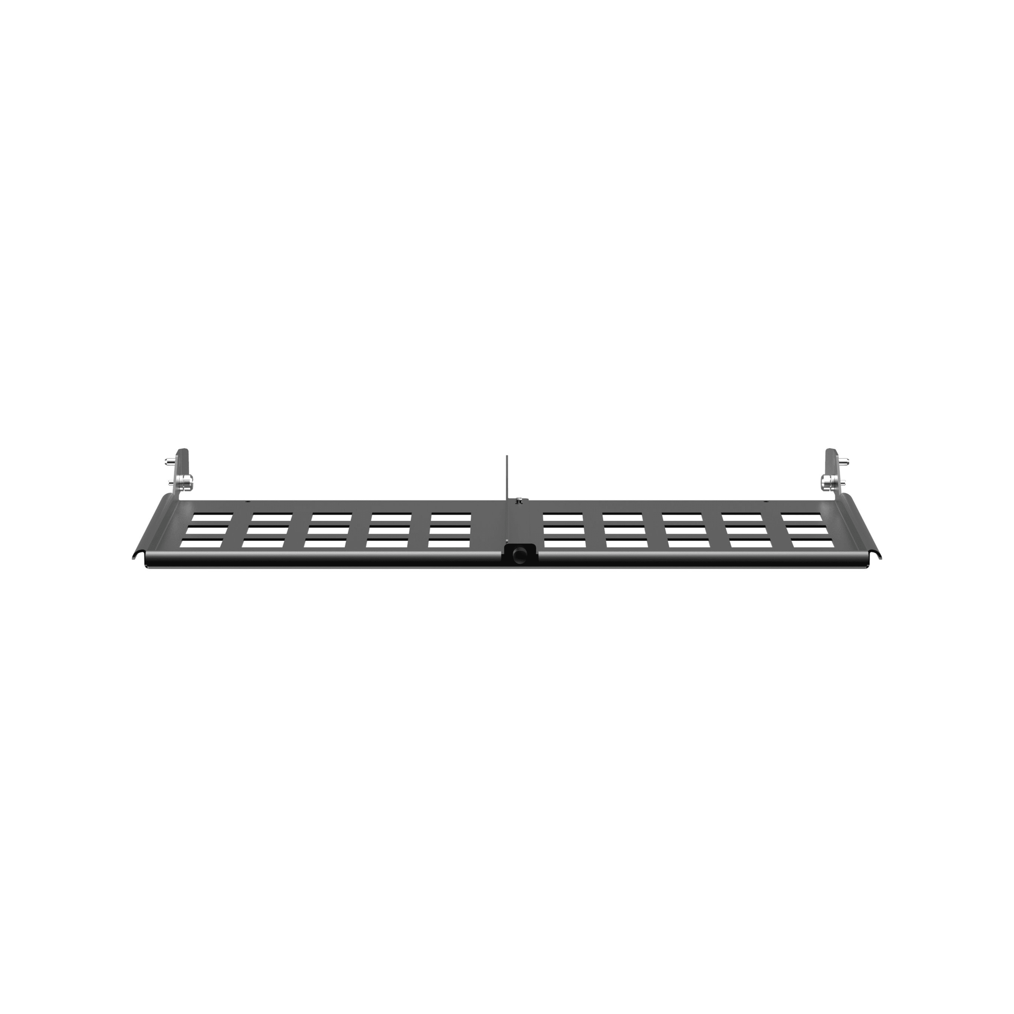 Organizador de Holgura para Fibra Óptica / 1 UR / 12 Casetes / Acero / 8.88' (225.5 mm) Profundidad / Negro — PANDUIT · SKU FLEX-PLATE1U