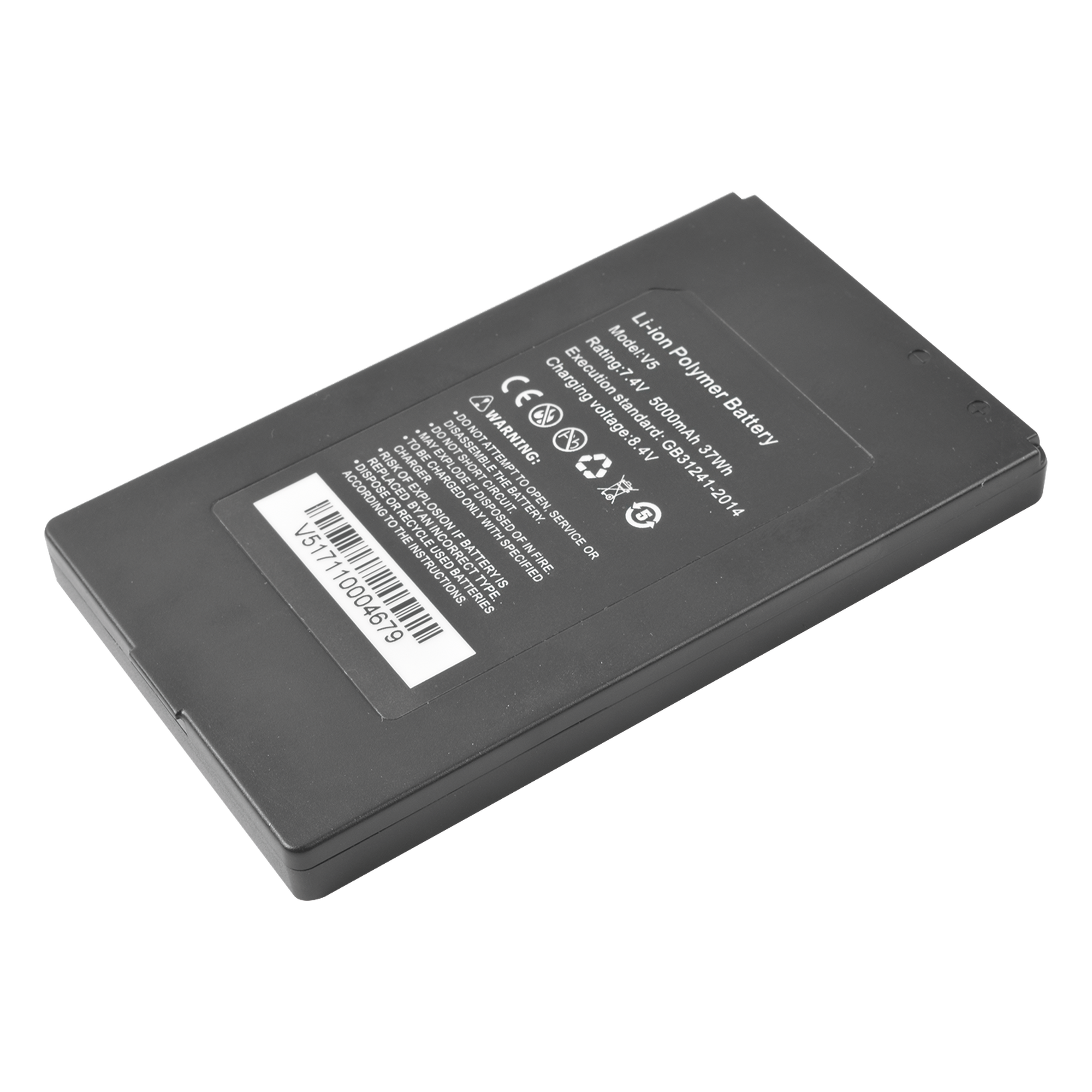 Batería para Probador de Video / 7.4 VCC / 5000 mAh / 120 mm x 73 mm x 10 mm — EPCOM · SKU BATTERY-04F