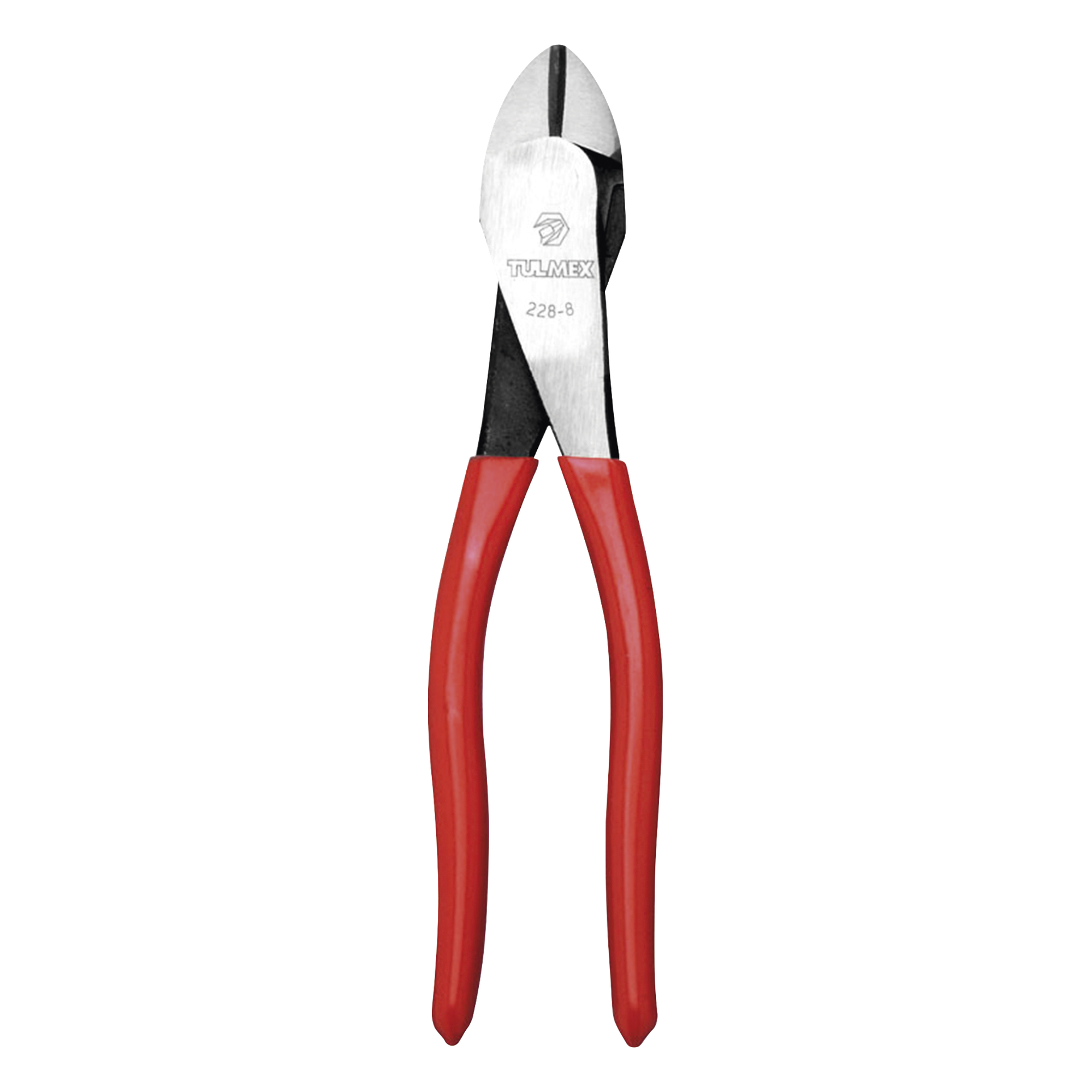 Pinza de Corte Diagonal / Alta Palanca / 8 Pulgadas / 0.299 kg / Cabeza Ahusada — TULMEX · SKU 228-8