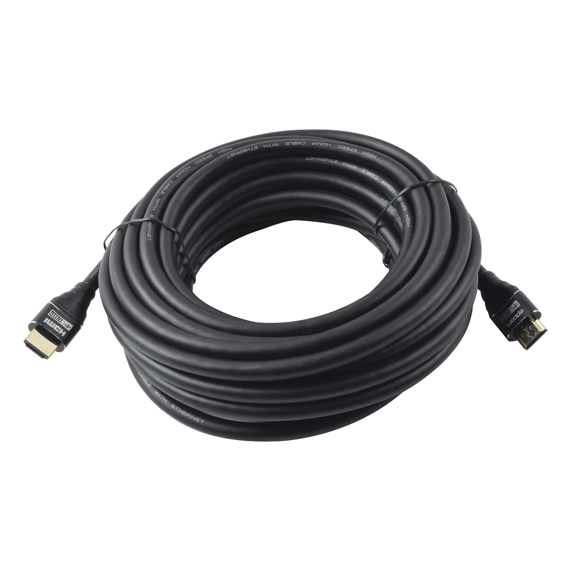Cable HDMI Ultra-Resistente Redondo de 10m ( 32.8 ft ) Optimizado para Resolución 4K ULTRA HD 