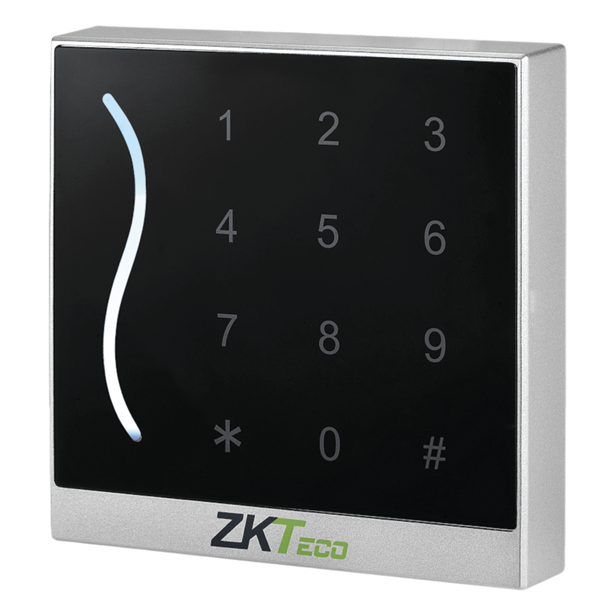 Lector de Tarjetas RFID / 13.56 MHz / MIFARE Classic / Teclado Wiegand / IP65 / Lectura 5 cm — ZKTECO · SKU PROID30-BM
