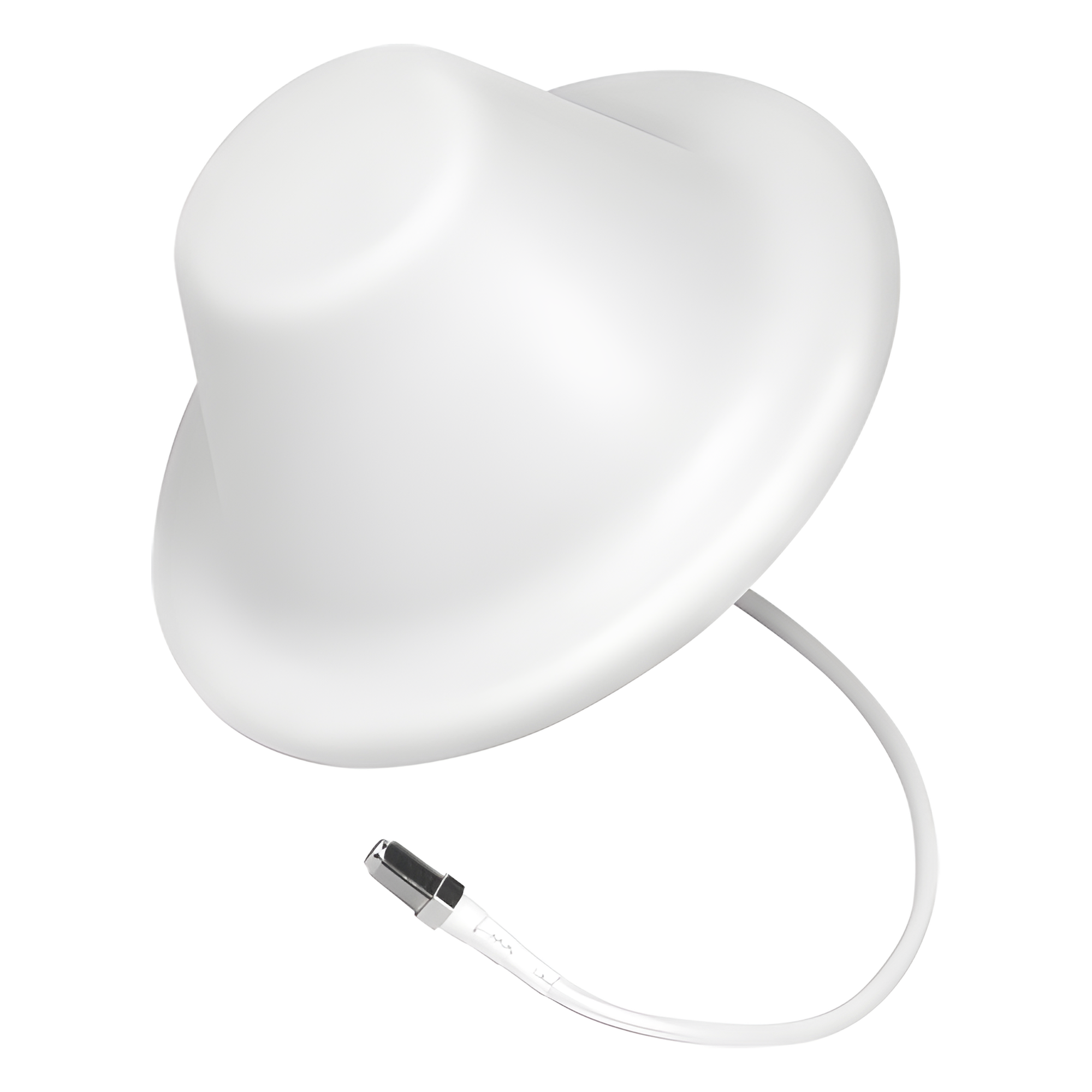 Antena Domo Interior / 698-960/1710-2700 MHz / 2-4 dBi / 75 Ohm / Conector F Hembra / 7.3" x 3.3" (185 x 85 mm) — WILSONPRO / WEBOOST · SKU 304-419