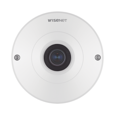 Camara IP Fish Eye Interior 12 Megapixel / WDR 120dB / PTZ Digital 8X / Video Analíticos / MicroSD / H.265