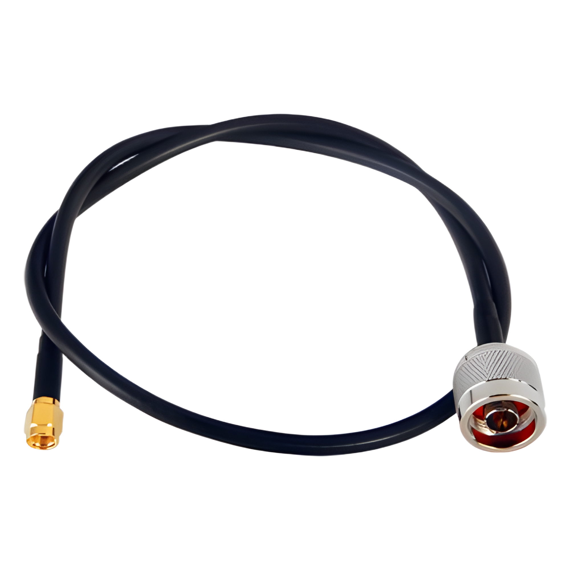 Jumper de 60 cm con Cable RG-58U-SYS, Conectores N Macho a SMA Macho Inverso. — EPCOM INDUSTRIAL · SKU SN-58U-SMAI-60
