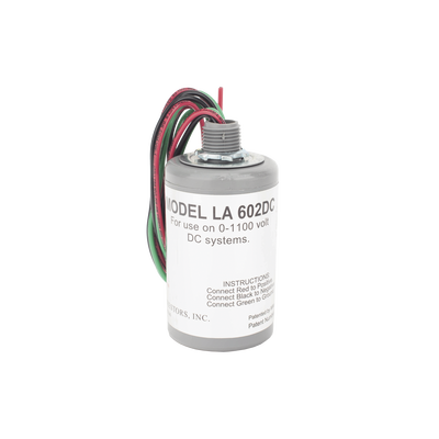 Protector de Descargas Atmosféricas / Sistemas Fotovoltaicos DC / 0-1100 Vcc / Tiempo de Respuesta 5 ns / Varistor de Óxido de Silicio / Instalación Externa