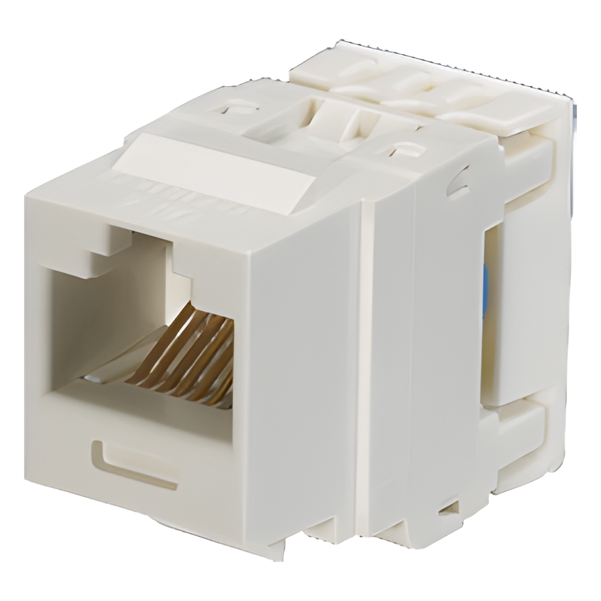 Conector Jack Keystone / Categoría 6 / Terminación 110 Impacto / RJ45 UTP / 250 MHz / Blanco — PANDUIT · SKU NK688MWH
