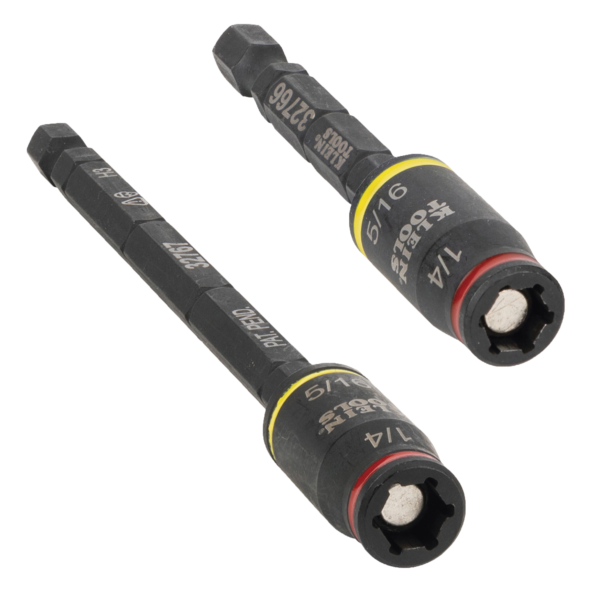Juego de Dados de Impacto Girados / 3 en 1 / 1/4" y 5/16" / Cambio Rápido / Barras 3" y 5" — KLEIN TOOLS · SKU 32768