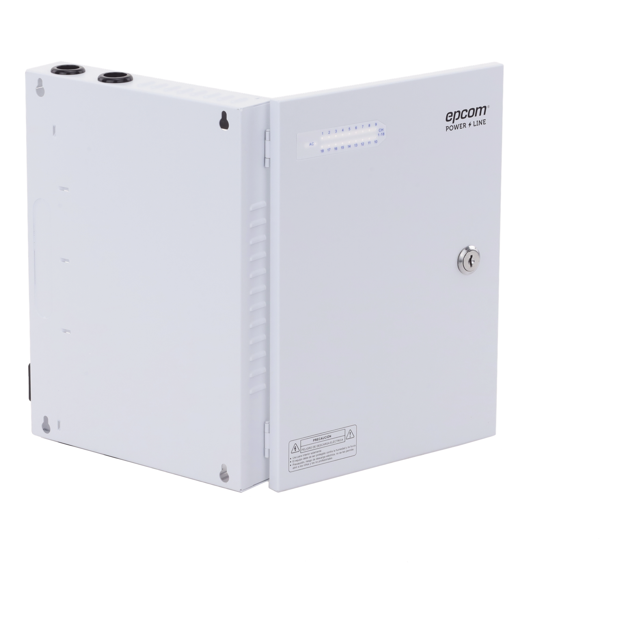 Fuente de Alimentación / 18 Canales / 20 A / 11-15 VCC / 250 W / Filtro de Ruido por Canal / Doble Ventilador