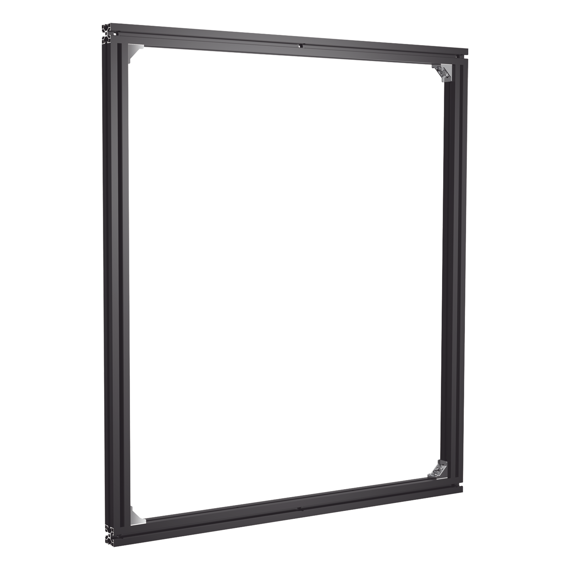 Montaje de Pared para 4 Paneles LED / Uso en Interior / Aluminio 6063 / 1000×1120×80 mm (39.40'×44.13'×3.15') / 5.3 kg (11.70 lb) — HIKVISION · SKU DS-DL224854W