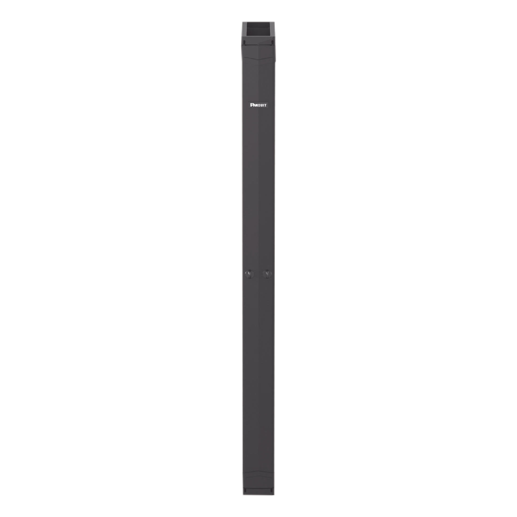 Organizador Vertical de Cables / Alta Densidad 45 RU / Doble Frontal y Posterior / 6 in (152 mm) Ancho / Acero y ABS / Push-to-Close