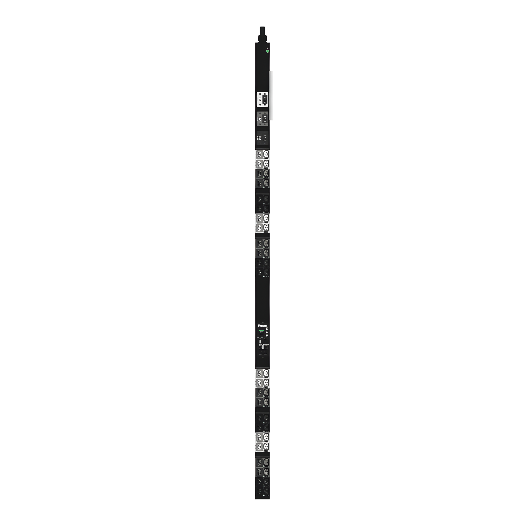 PDU Monitoreable y Switchable / 8.6 kVA / 208 Vca / 30 A / 48 Salidas C13/C15 y C19/C21 / Entrada NEMA L21-30P / Instalación Vertical
