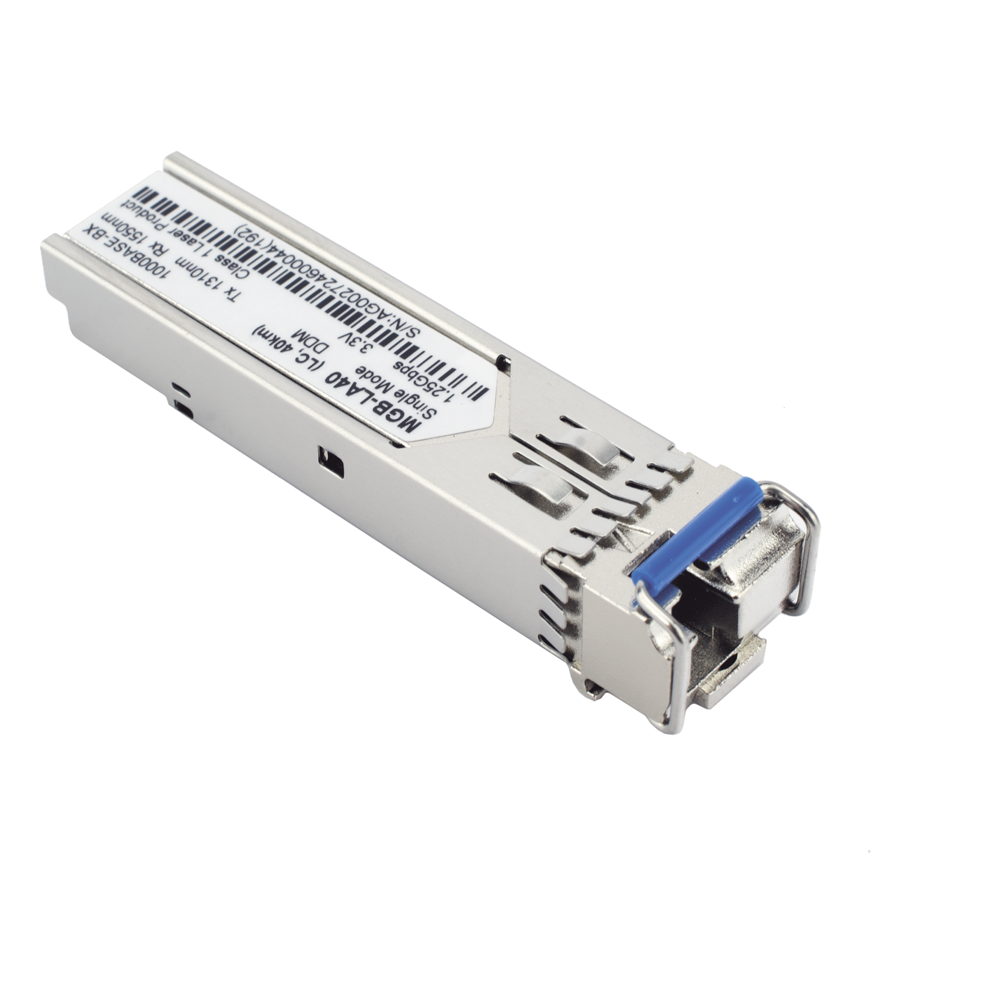Transceptor mini-GBIC SFP 1G LC / WDM BIDI / Monomodo 40 km / TX 1310nm RX 1550nm / 131 pies — PLANET · SKU MGB-LA40
