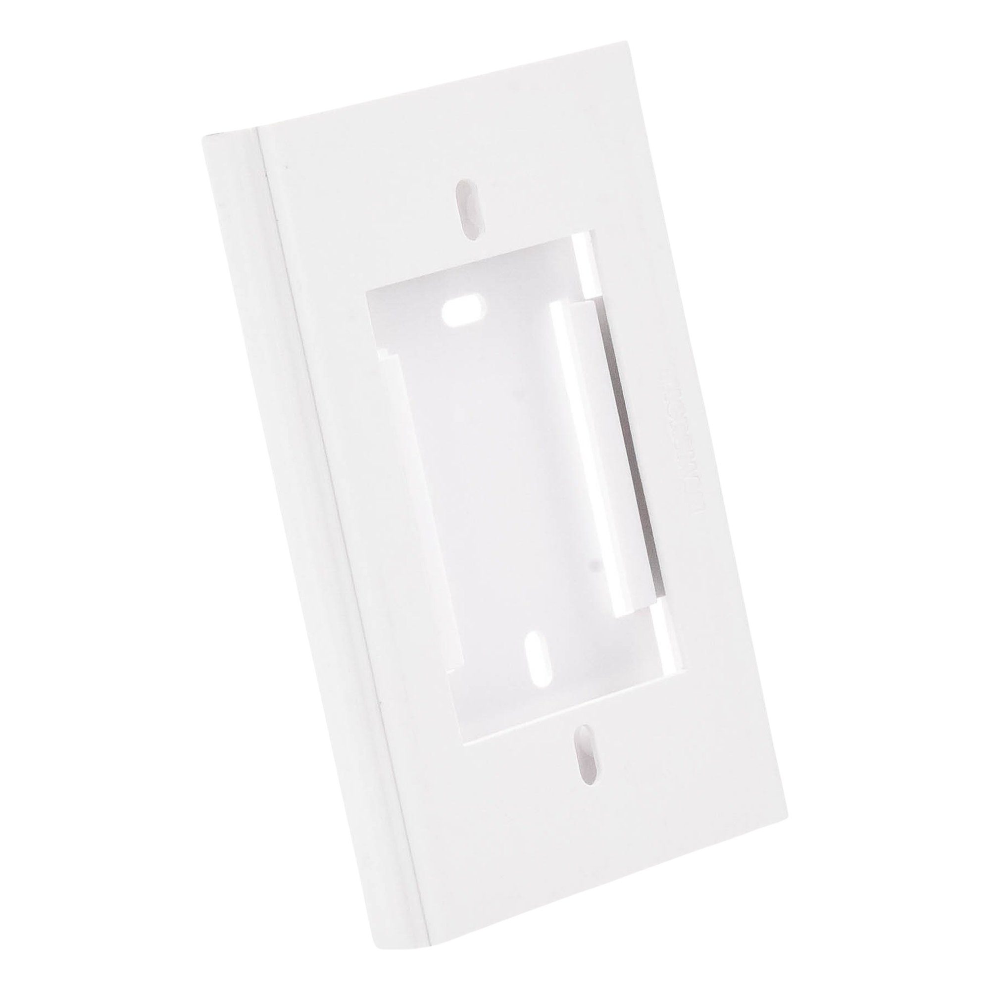 Soporte y tapa universal color blanco de PVC auto extinguible, para canaleta TEK100 (5595-10001)