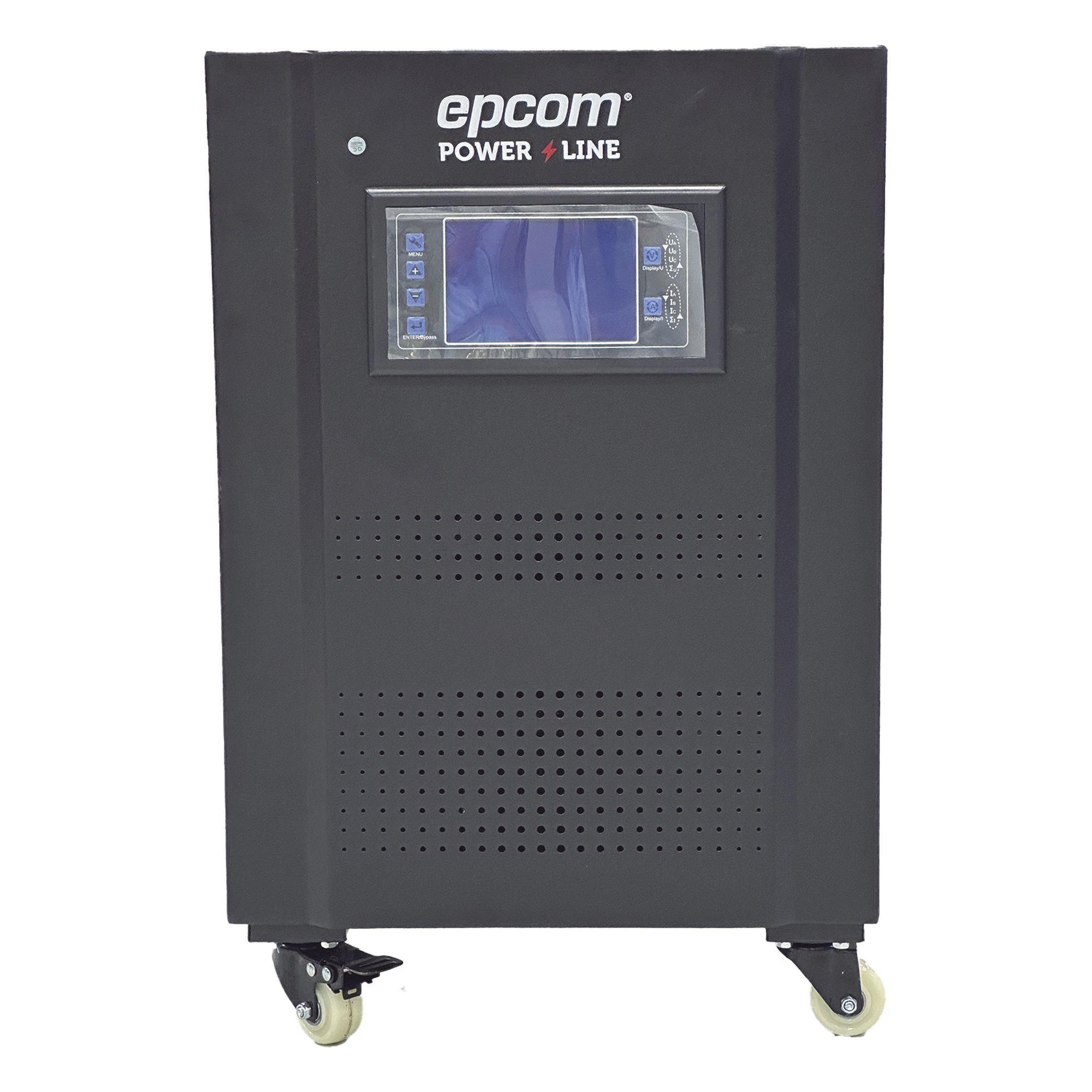 Regulador de Voltaje Industrial / Ferrorresonante Bifásico / 7.5 kVA / 7.5 kW / Entrada 176-264 Vca / Salida 215.6-224.4 Vca / Estabilización 2% / Eficiencia 98% — EPCOM POWERLINE · SKU EPL7K52FVR