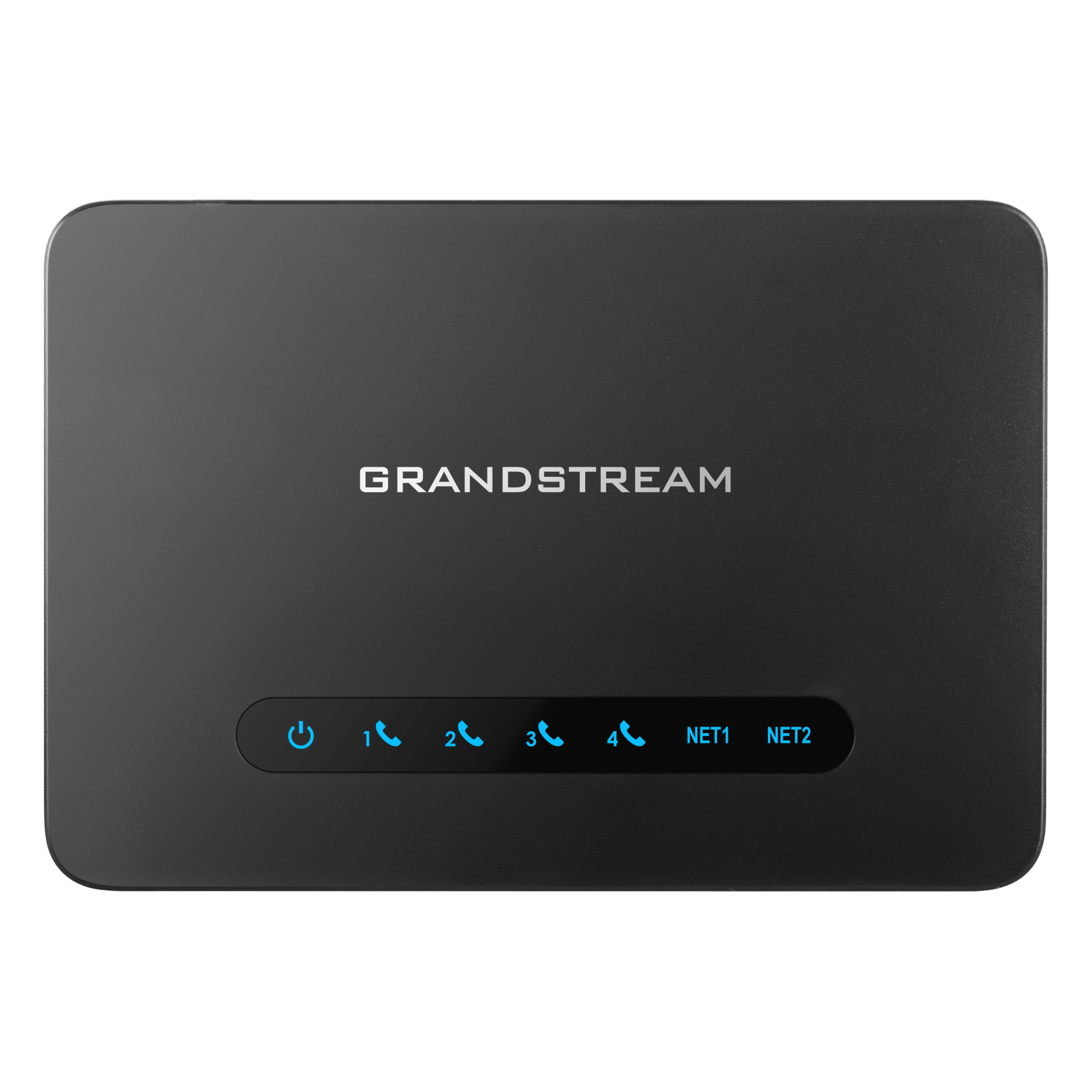 Gateway VoIP / 4 Puertos FXS / Router NAT Gigabit / Cifrado AES / SIP / Fax T.38 — GRANDSTREAM · SKU HT-814-V2