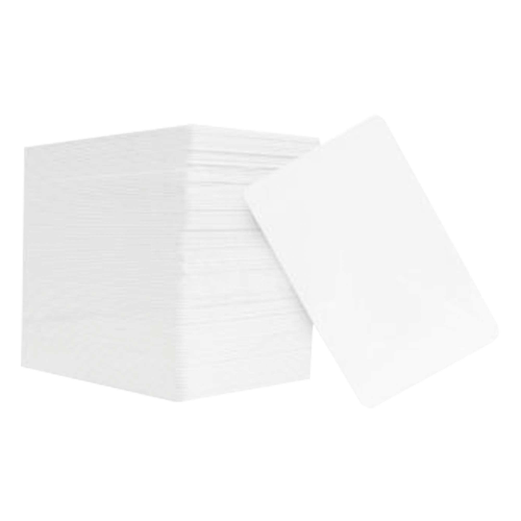 Tarjetas PVC CR80 / Paquete 100 Unidades / Doble Cara / 85.7 x 54 mm / 0.76 mm Espesor — ACCESSPRO · SKU ACCESSCARDPVC