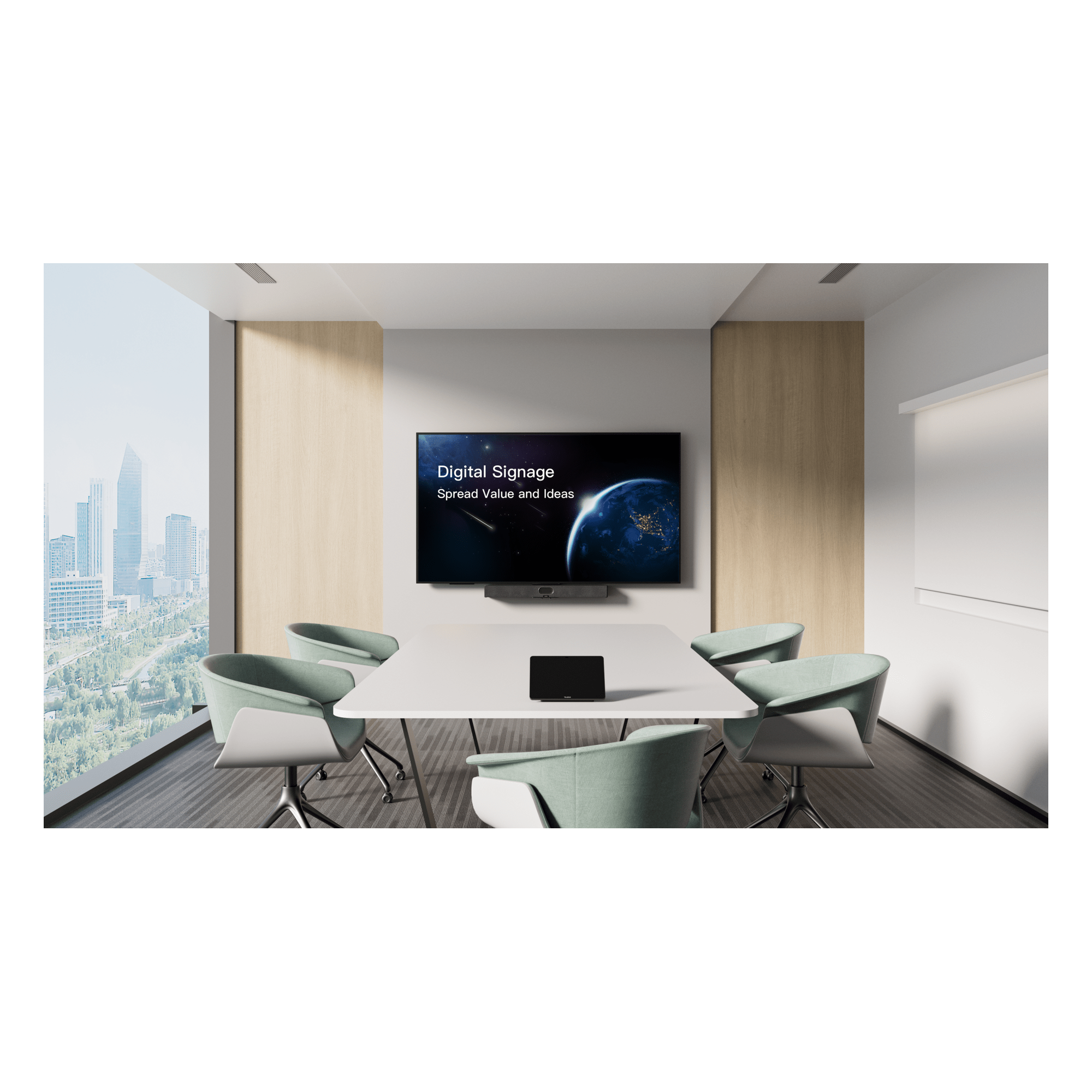 Pantalla Interactiva Profesional / 86" / 4K UHD / Panel IPS 500 nits / Wi-Fi 6 / Bluetooth 5.1 / Gestión Centralizada
