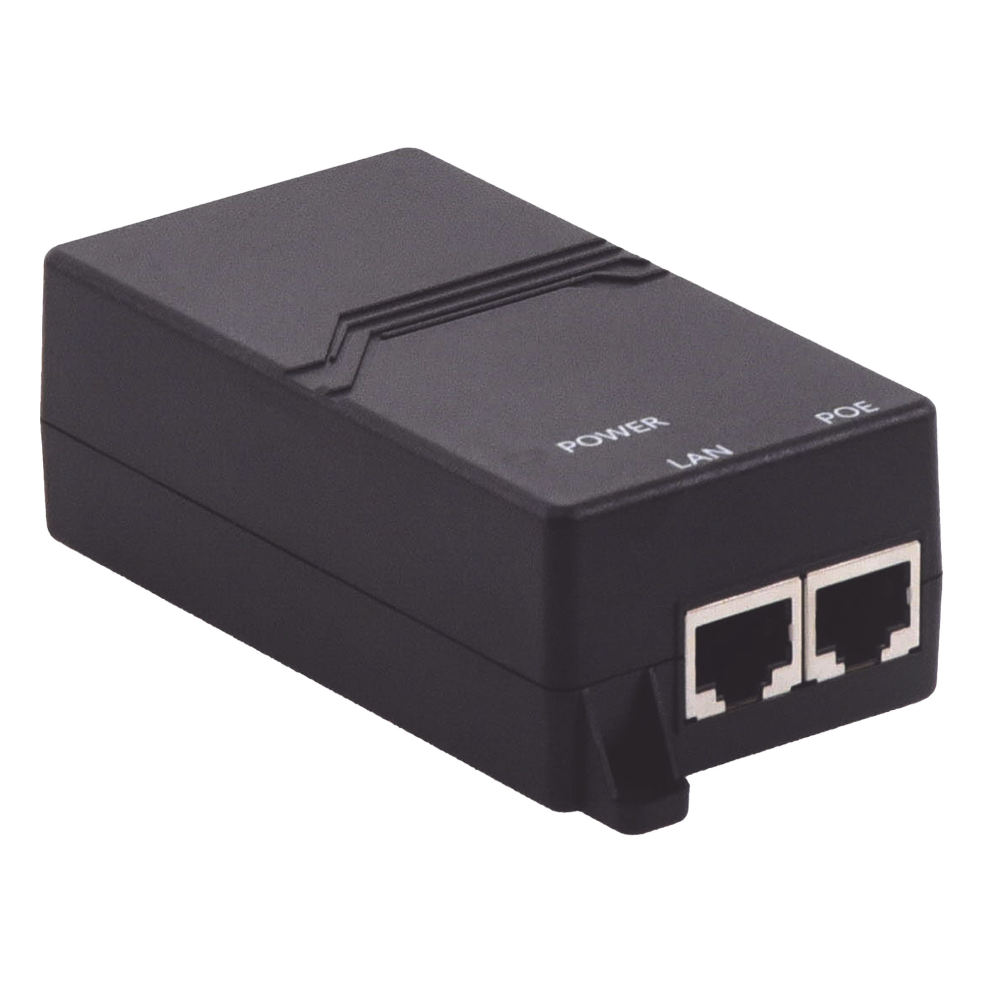 Inyector PoE Pasivo 48vcc Gigabit para APs Grandstream hasta 24W GWN7605, GWN7605LR, GWN7615, GWN7630, GWN7630LR, GWN7660, GWN7660LR y GWN7664.