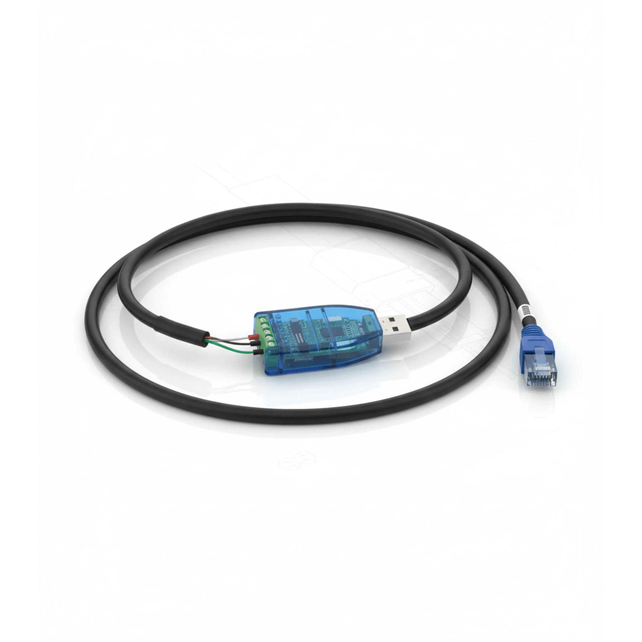 Cable de Comunicación  USB-RS485  p/Baterias EPCOM by RITAR