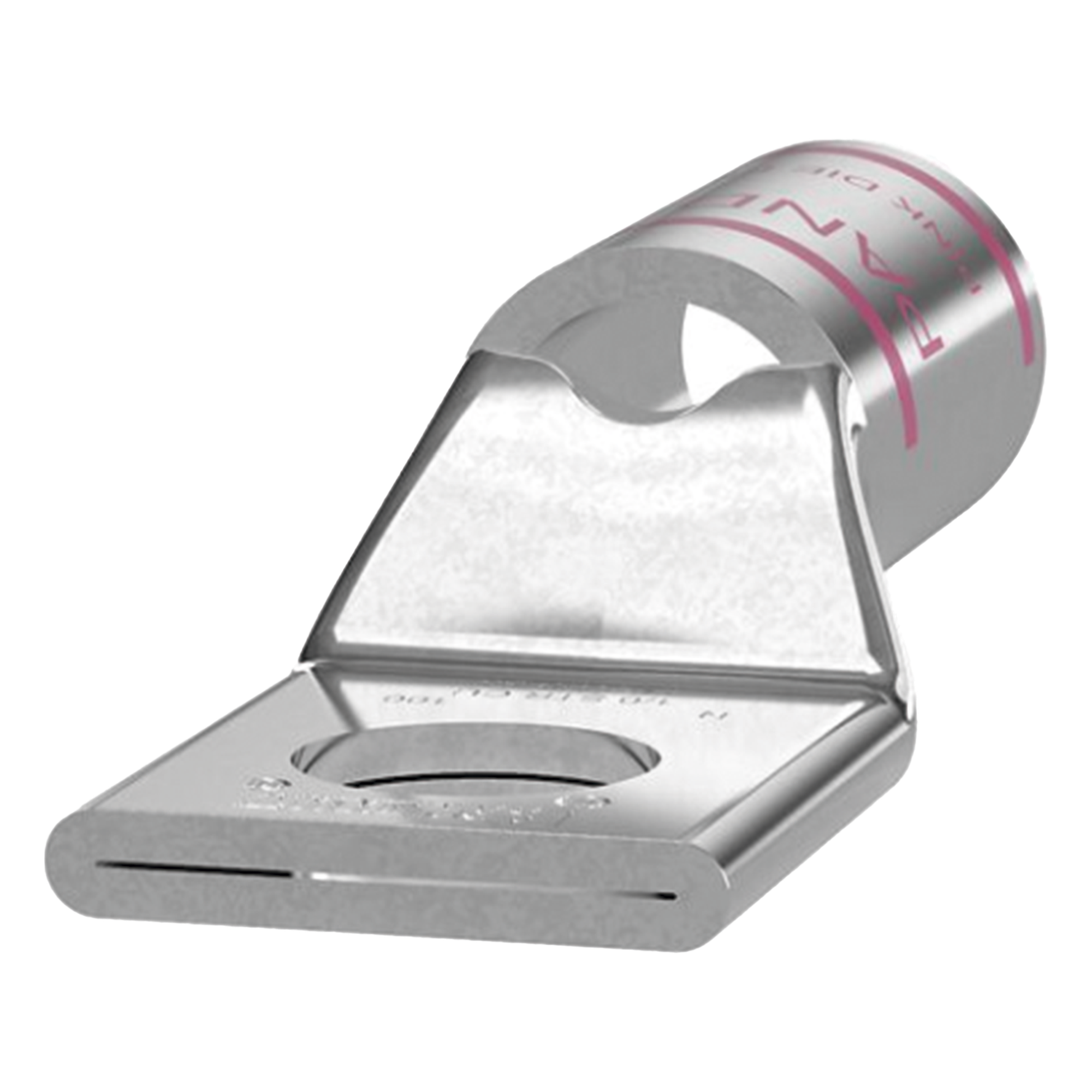 Zapata de Compresión / Calibre 1/0 AWG / Orificio 3/8" (9.5 mm) / Tambor Estándar con Mirilla / 1 Pieza — PANDUIT · SKU LCA1/0-38-X