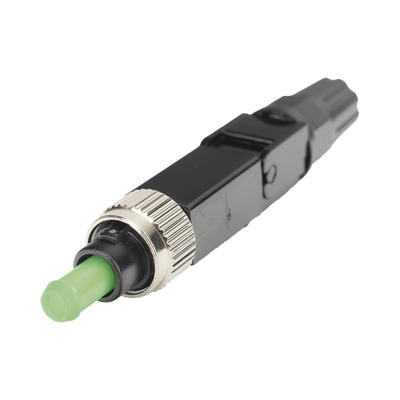 Conector Mecánico de Fibra Óptica / Monomodo FC/APC / Pre-pulido / Re-terminable / Instalación en Campo / Paquete 10 Unidades