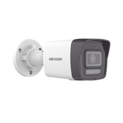 Bala IP 2 Megapixel / Lente 2.8 mm / Dual Light (30 mts IR + 30 mts Luz Blanca)  / ACUSENSE Lite / Exterior IP67 / H.265+ / PoE  