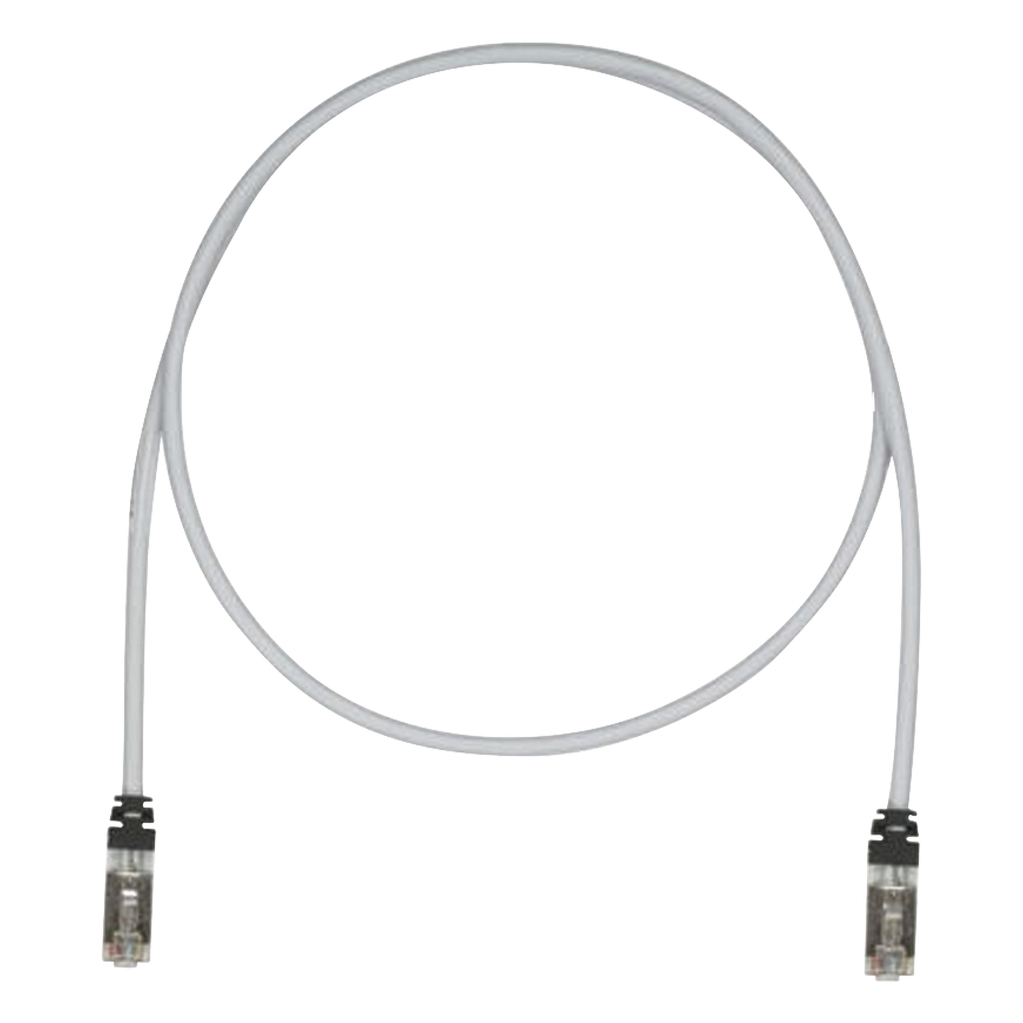 Patch Cord / Cat6A / S/FTP Blindado / 26 AWG / 3 m (9.84 ft) / CM/LSZH / PoE++ / Gris — PANDUIT · SKU STP6X3MIG