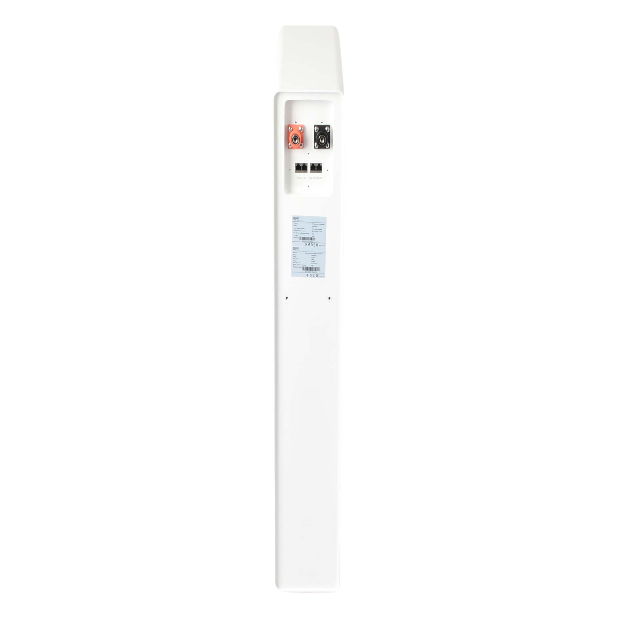 Batería de Litio Hierro Fosfato (LiFePO4)  de 10 Kwh, 51.2 Vcc, 200 Ah, Outdoor, Instalación a pared 