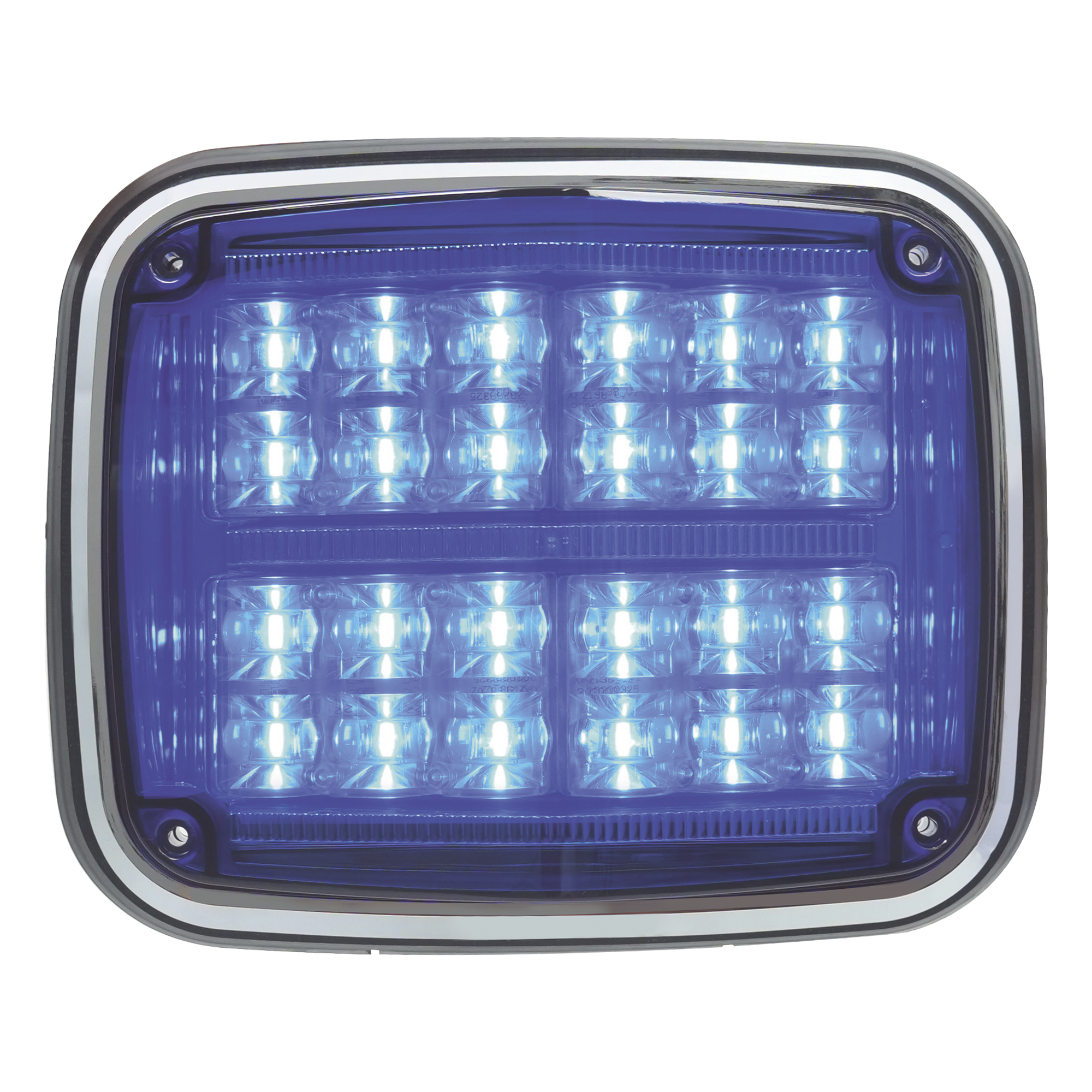 Luz de Advertencia LED / 24 LEDs / 11 Patrones Programables / IP67 / 12-30 VCC / 24 W / Policarbonato — EPCOM INDUSTRIAL SIGNALING · SKU XT1895B