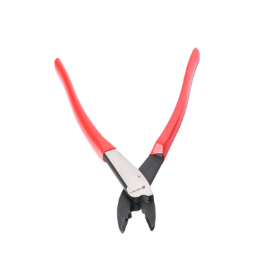 Pinza de 9.5" para cortar y crimpar ( ponchar )  terminales Aislados y No aislados
