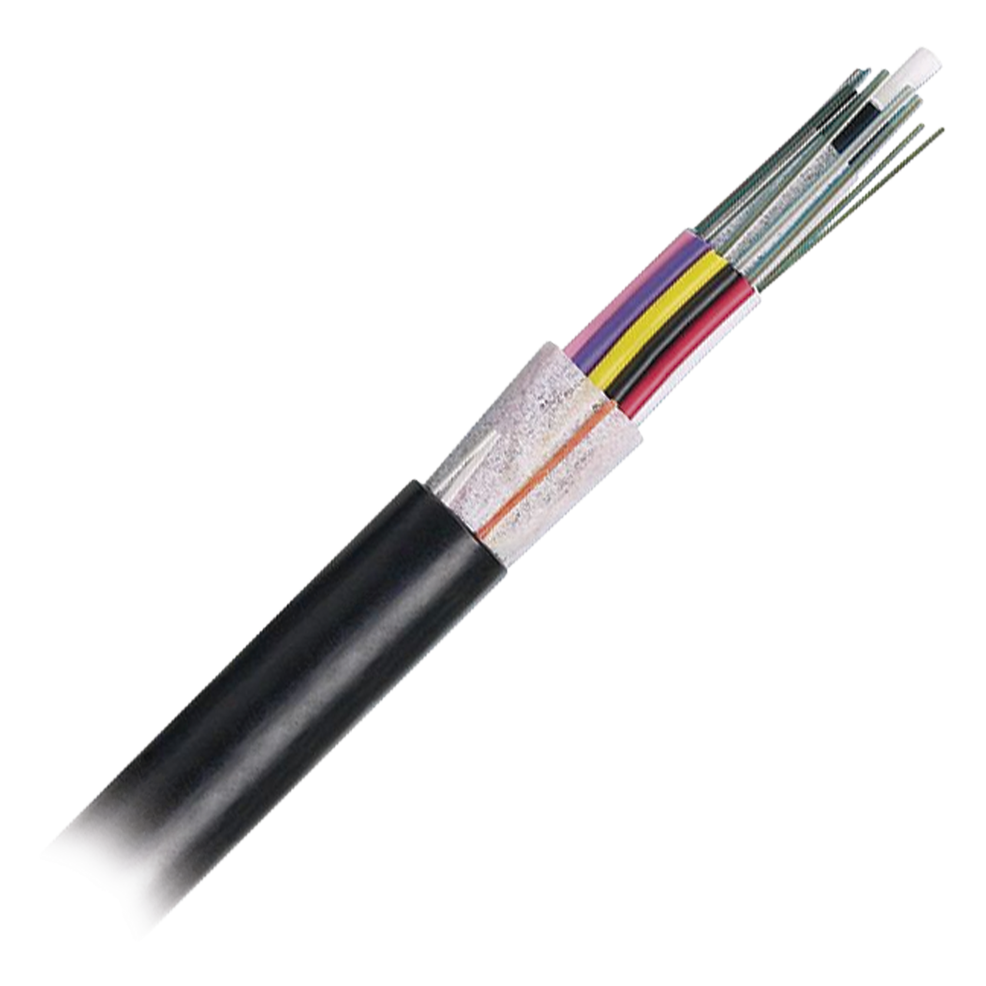 Cable de Fibra Óptica / 6 Hilos / OSP Planta Externa / No Armado Dieléctrico / Multimodo OM4 50/125 / MDPE / 19.68 pies — PANDUIT · SKU FOTNZ06