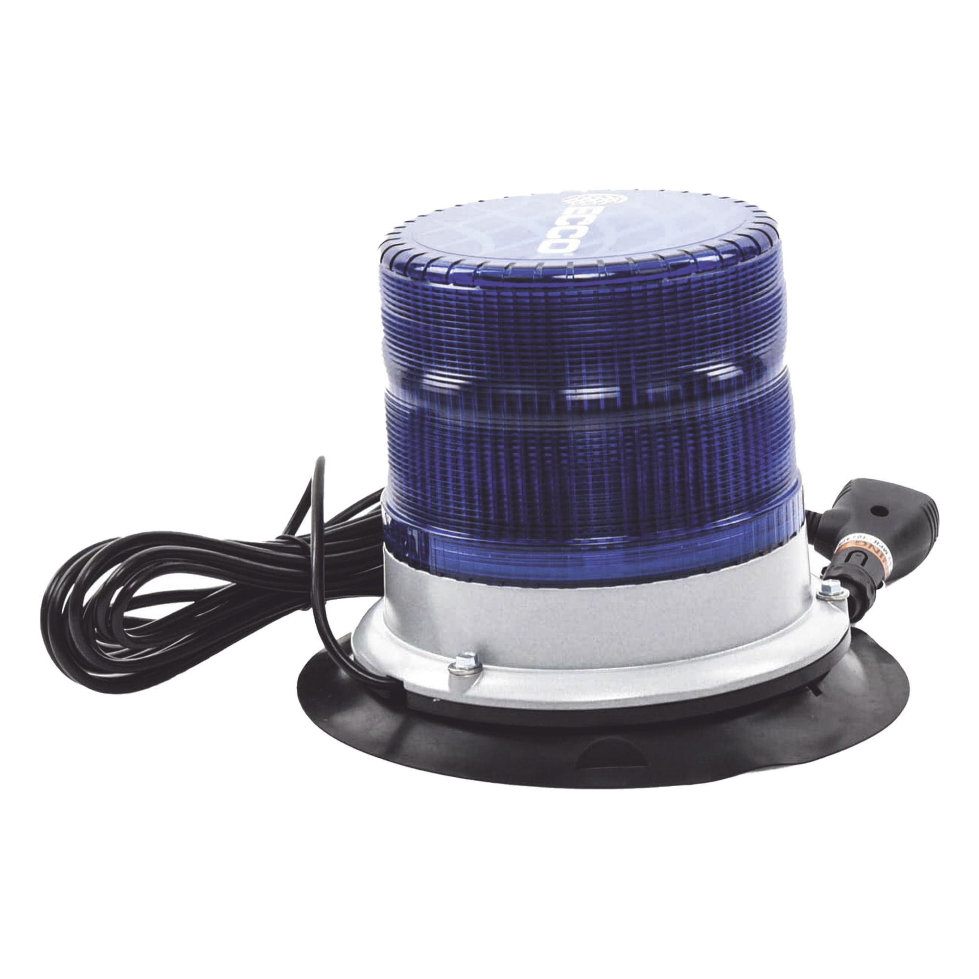 Baliza LED de Pulso / SAE Clase I / 11 Patrones de Flash / 12-24 VDC / IP67 / Montaje Magnético de Vacío — ECCO · SKU X7960B-VM