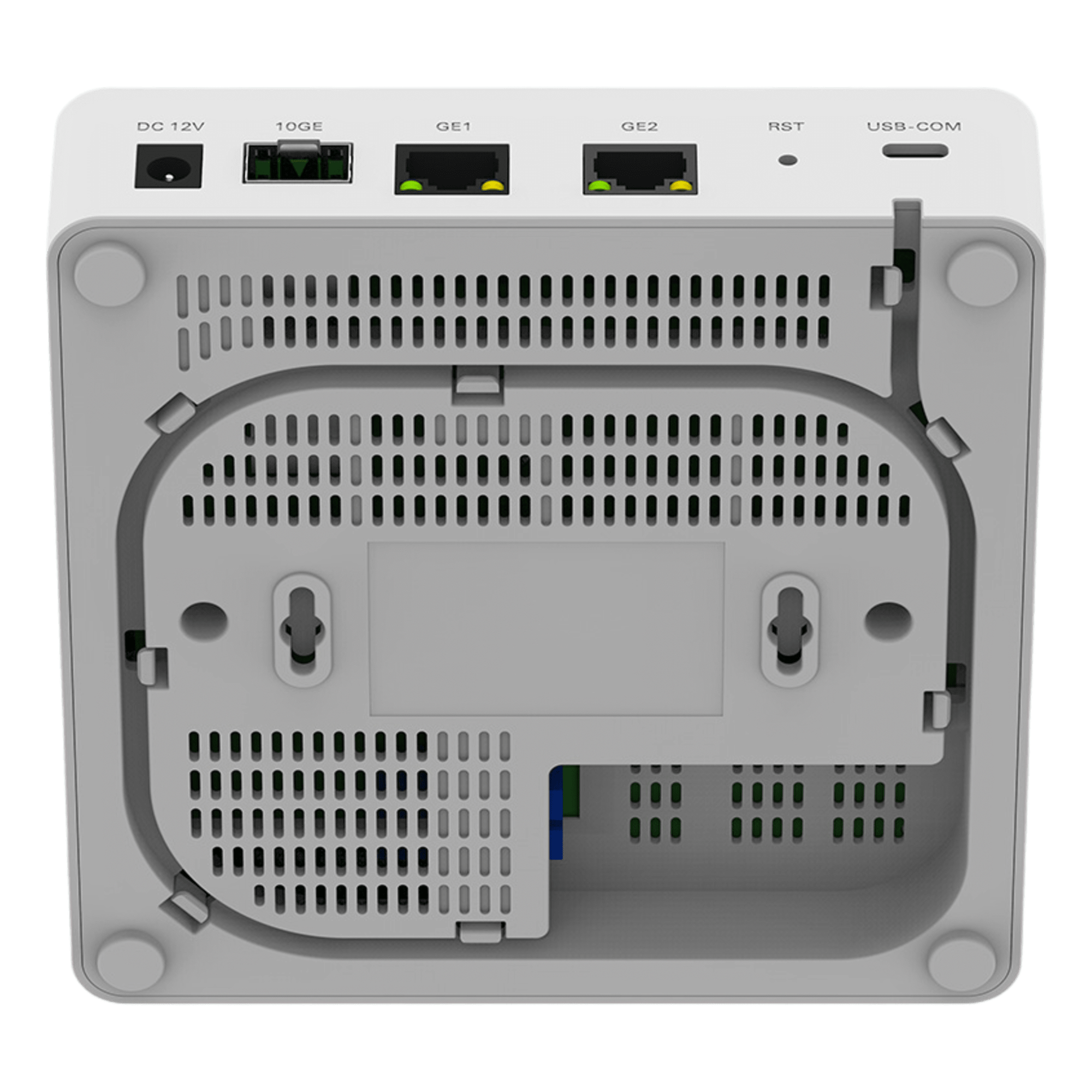 Mini OLT / 1 Puerto GPON SC/UPC / 3 Puertos Uplink / Hasta 64 ONUs / 20 km / 5.5 x 5.5 x 1.4 in