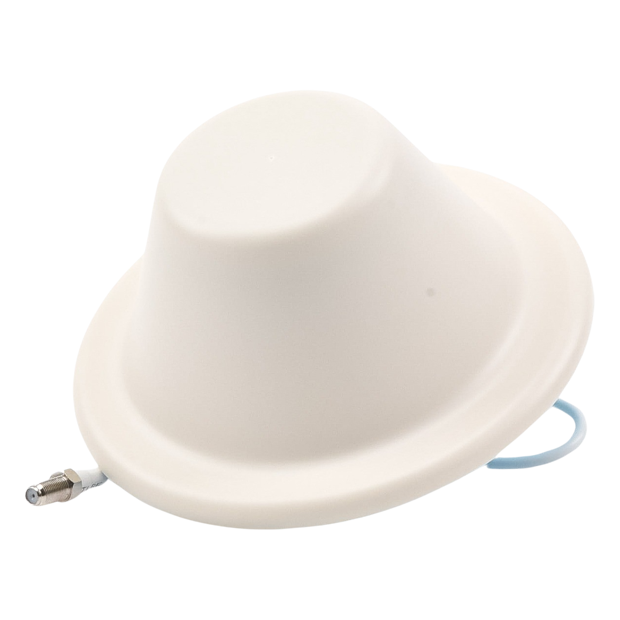 Antena Domo Interior / 698-960/1710-2700 MHz / 2-4 dBi / 75 Ohm / Conector F Hembra / 7.3" x 3.3" (185 x 85 mm)