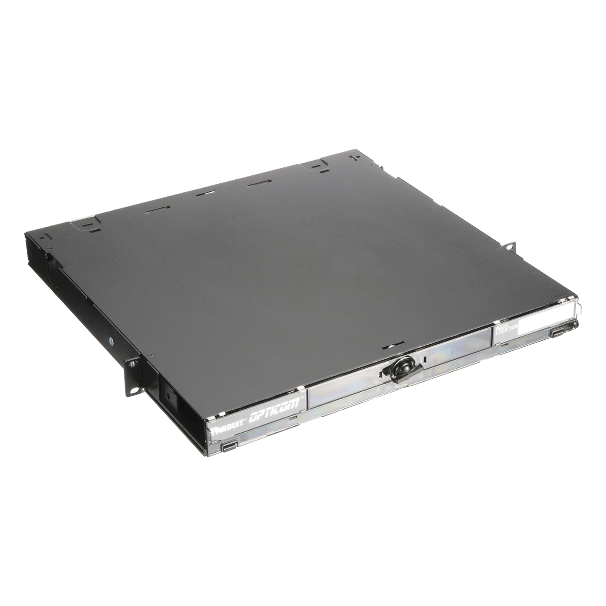Panel de Distribución de Fibra Óptica / Montaje Rack 19" / 1UR / Hasta 96 Fibras / Bandeja Deslizable e Inclinable / 4 Placas FAP o FMP