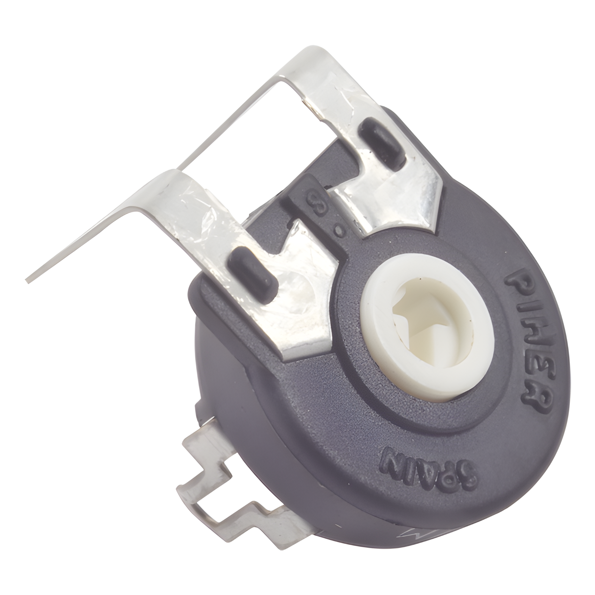 Potenciómetro Cermet / 2.5 kΩ / 0.25 W / 15 mm / Ajuste Vertical / IP54 / -40°C a +90°C — SYSCOM · SKU 531-PT15D-2.5K