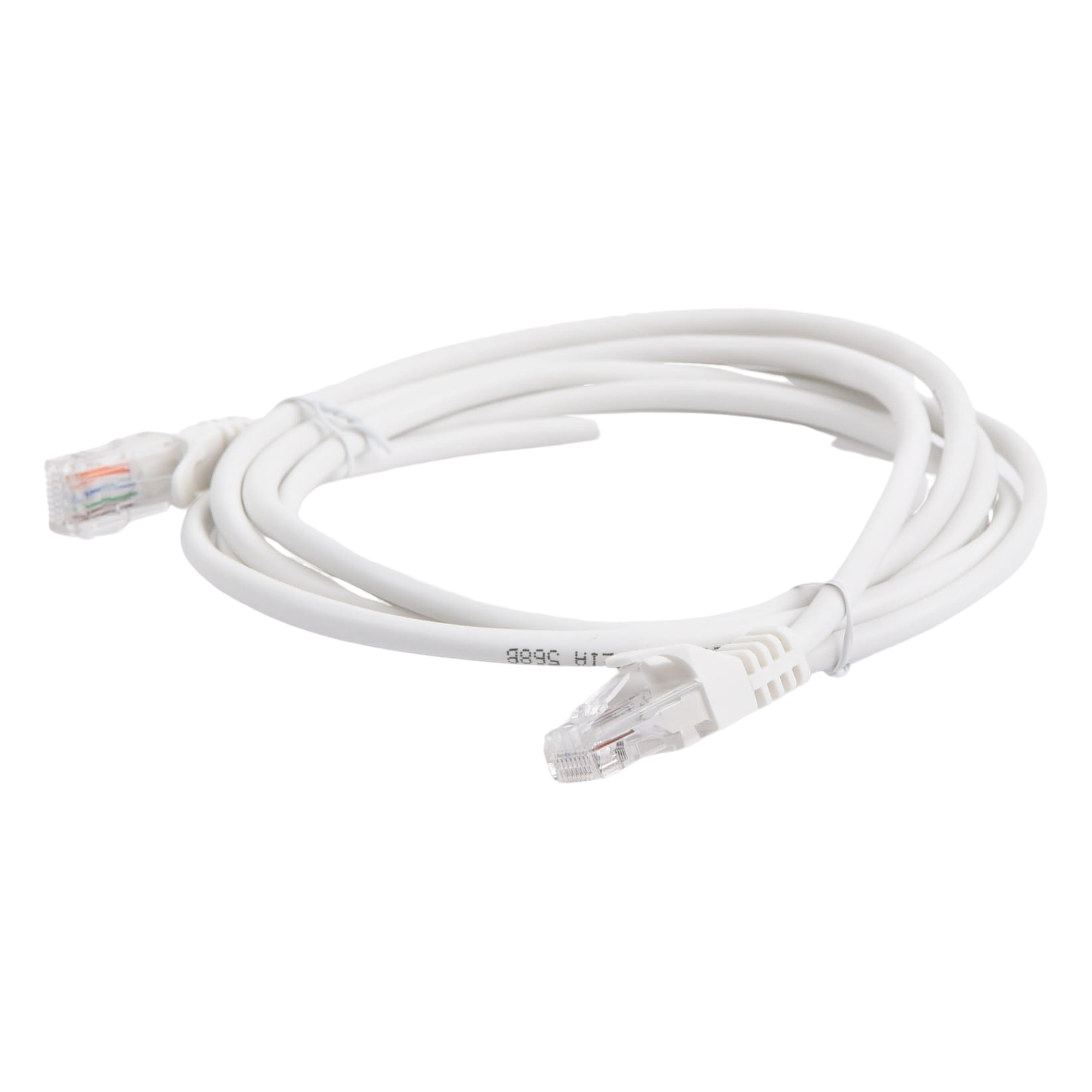 Cable de Parcheo UTP Cat5e / 2 m (6.56 ft) / 1 Gbps / Blanco