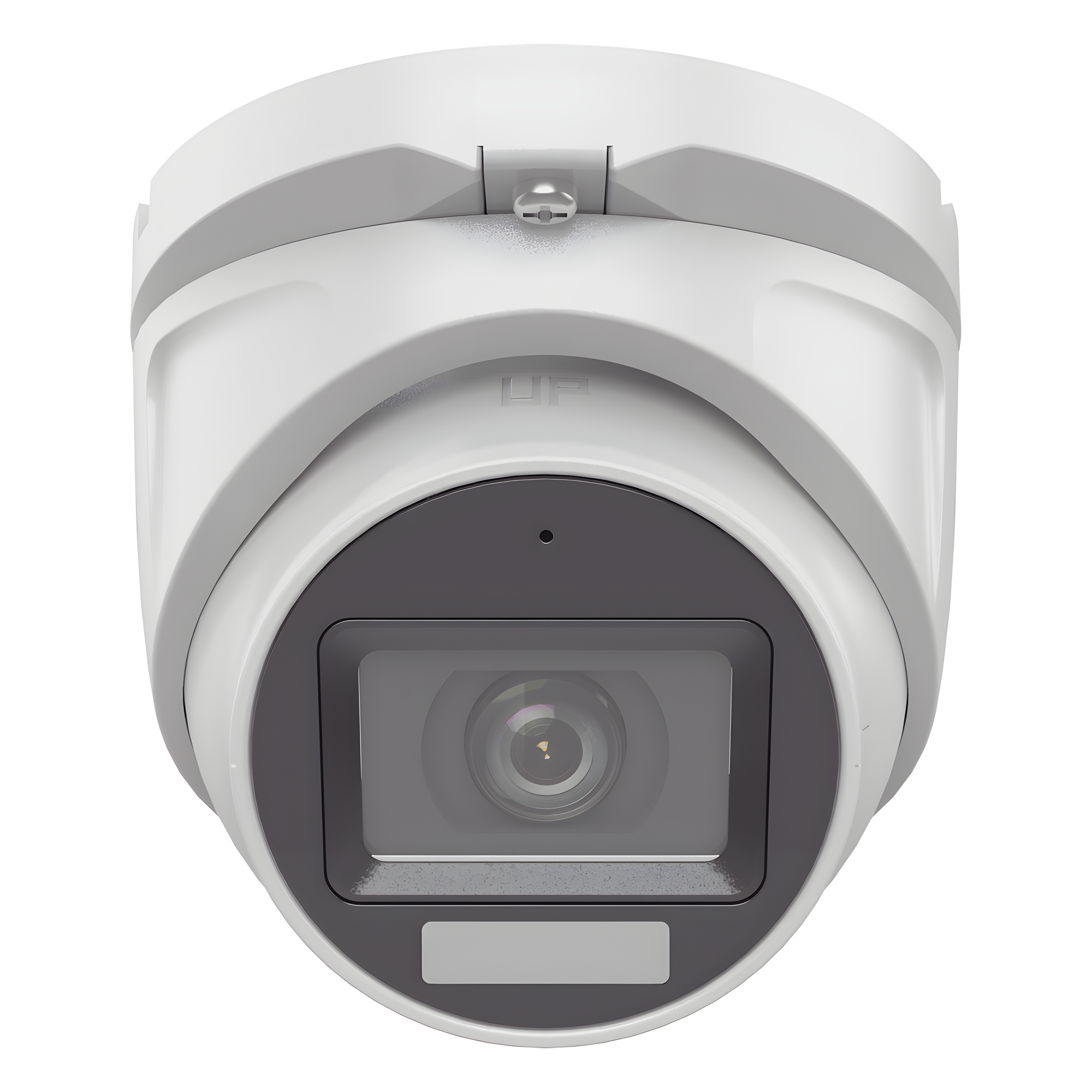 Cámara Turret TURBOHD / 3K Megapixel / Dual Light 30 m (98.4 ft) IR + 20 m (65.6 ft) Luz Blanca / Lente 2.8 mm 105° / IP66 / Audio Coaxitron / 4 Tecnologías