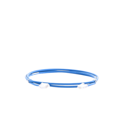 Cable de Parcheo UTP Cat6A, CM/LSZH, Diámetro Reducido (28AWG), Color Azul, 1.52 Metros (5 Pies)