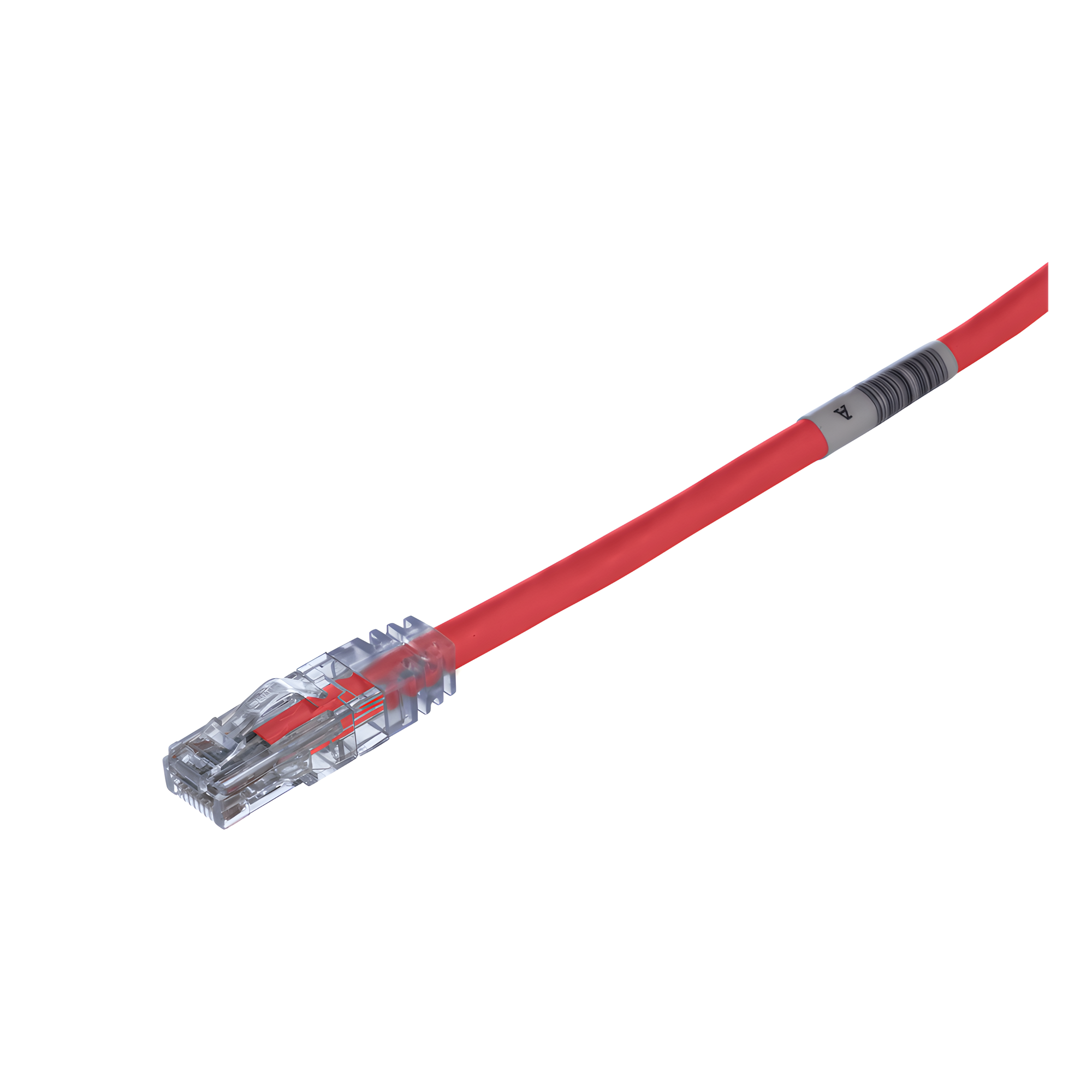 Cable de Parcheo UTP / Categoría 6 / 24 AWG / CM/LSZH / 1 ft (0.3 m) / T568A/B / 50 µin Oro — PANDUIT · SKU UTPSP1RDY
