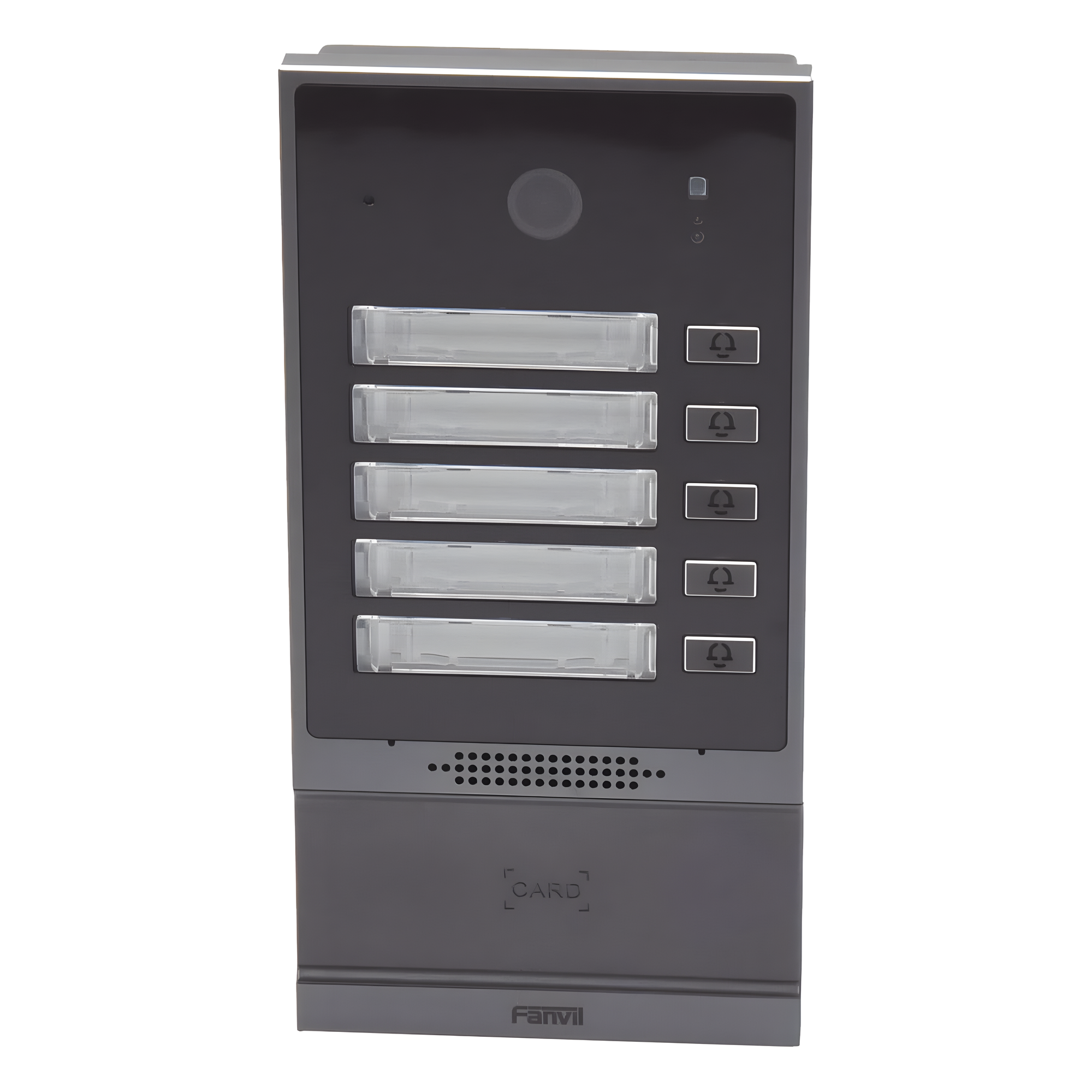 Videoportero IP / 2 Megapixel / 5 Botones de Marcación Rápida / IP66 - IK07 / PoE / Control de Acceso RFID / Anti-Vandálico